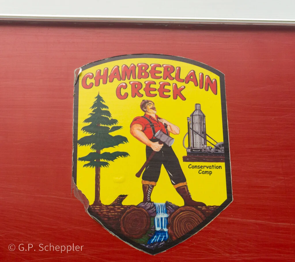 The inmates of Chamberlain Creek and their Cal Fire supervisors worked over seven hours clearing fire lines to defend San Vicente St.