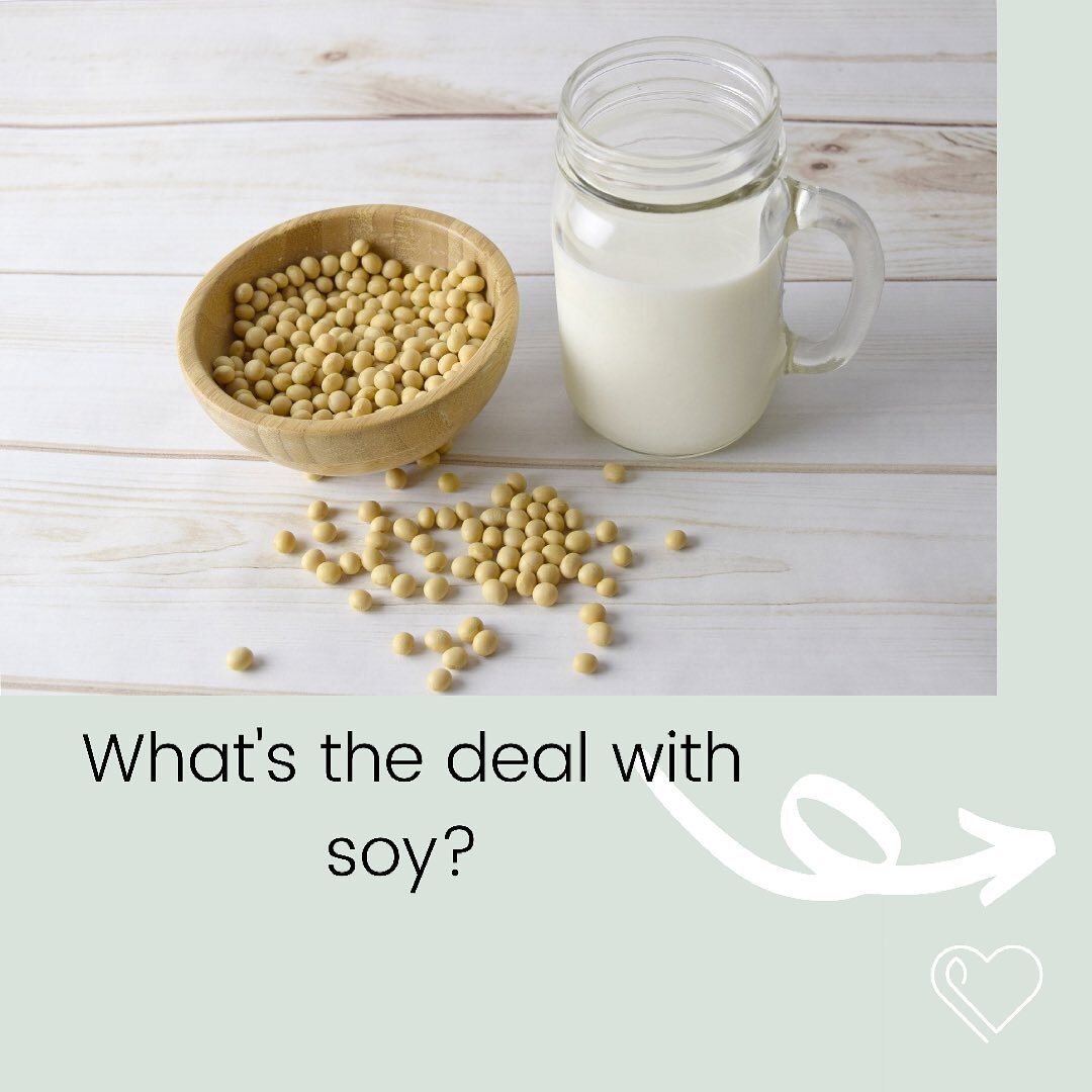 🤦🏻&zwj;♀️The misinformation about soy is so prevalent on the interwebs! It's totally fine if you're just not that into it (like my husband), but there's really no good evidence we need to be scared of it

👉🏻 In fact, as I detail here - whole soy 