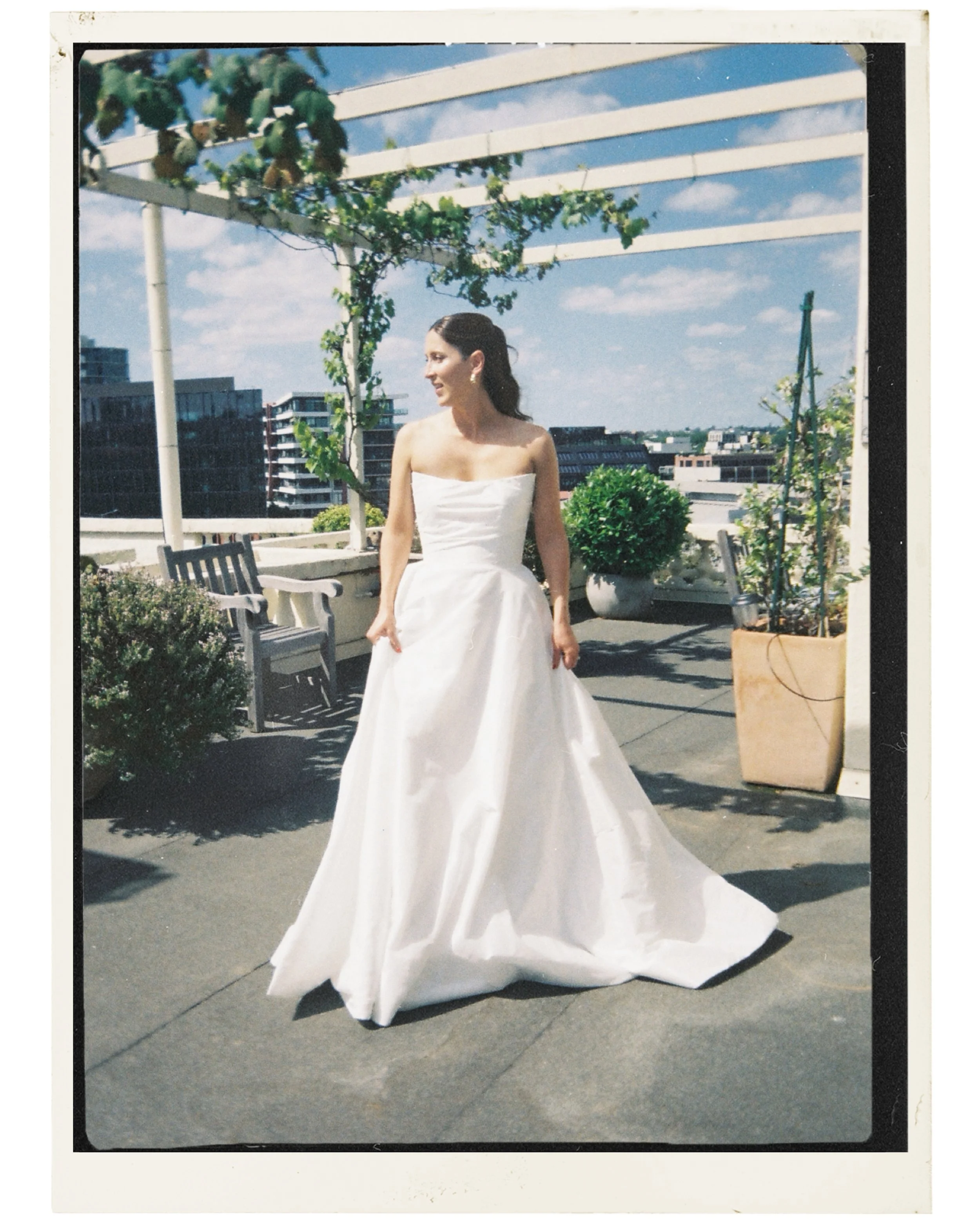 KATE AND MITCH WEDDING CEREMONY PHOTOGRAPHED ON 35MM FILM