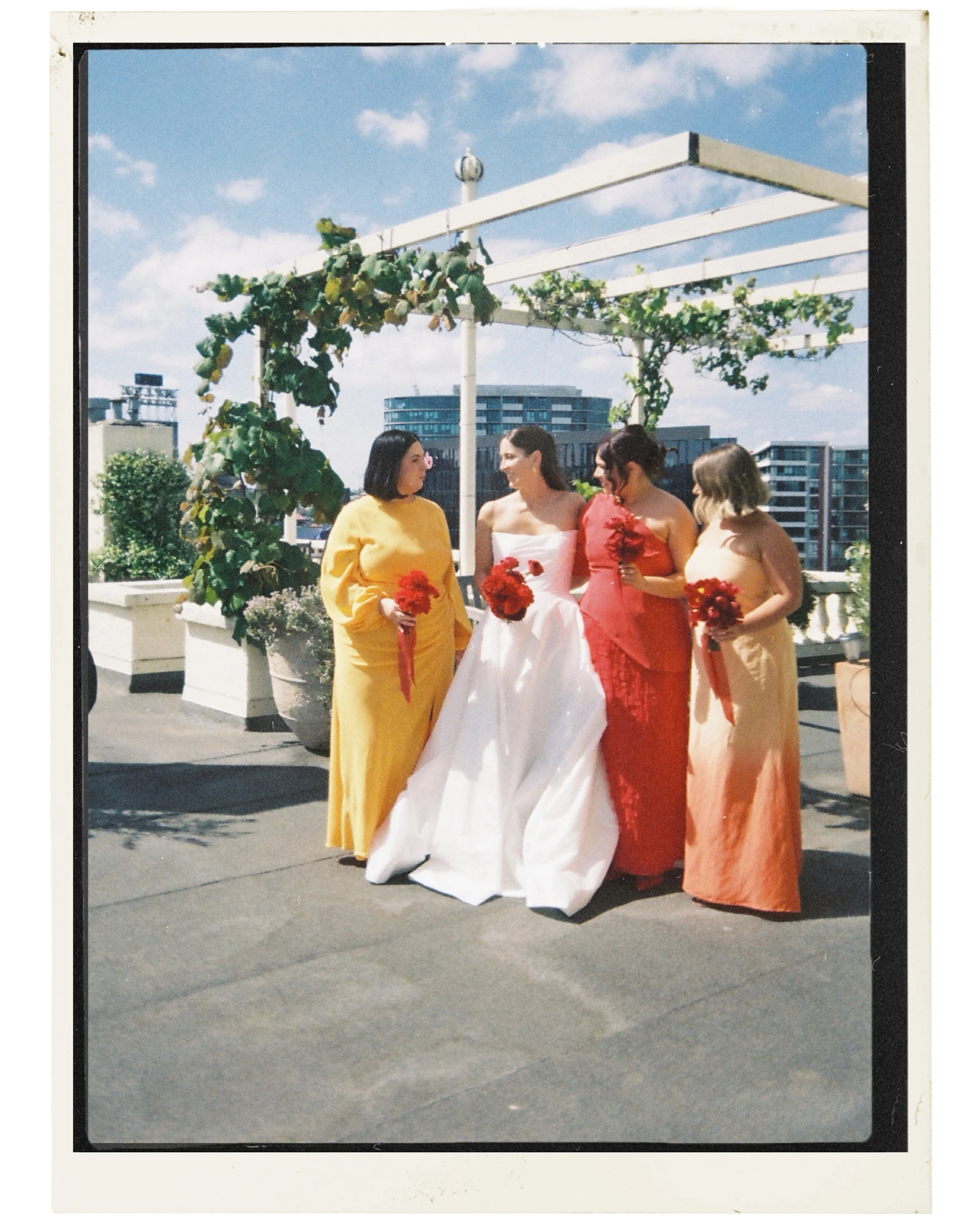 KATE AND MITCH WEDDING CEREMONY PHOTOGRAPHED ON 35MM FILM