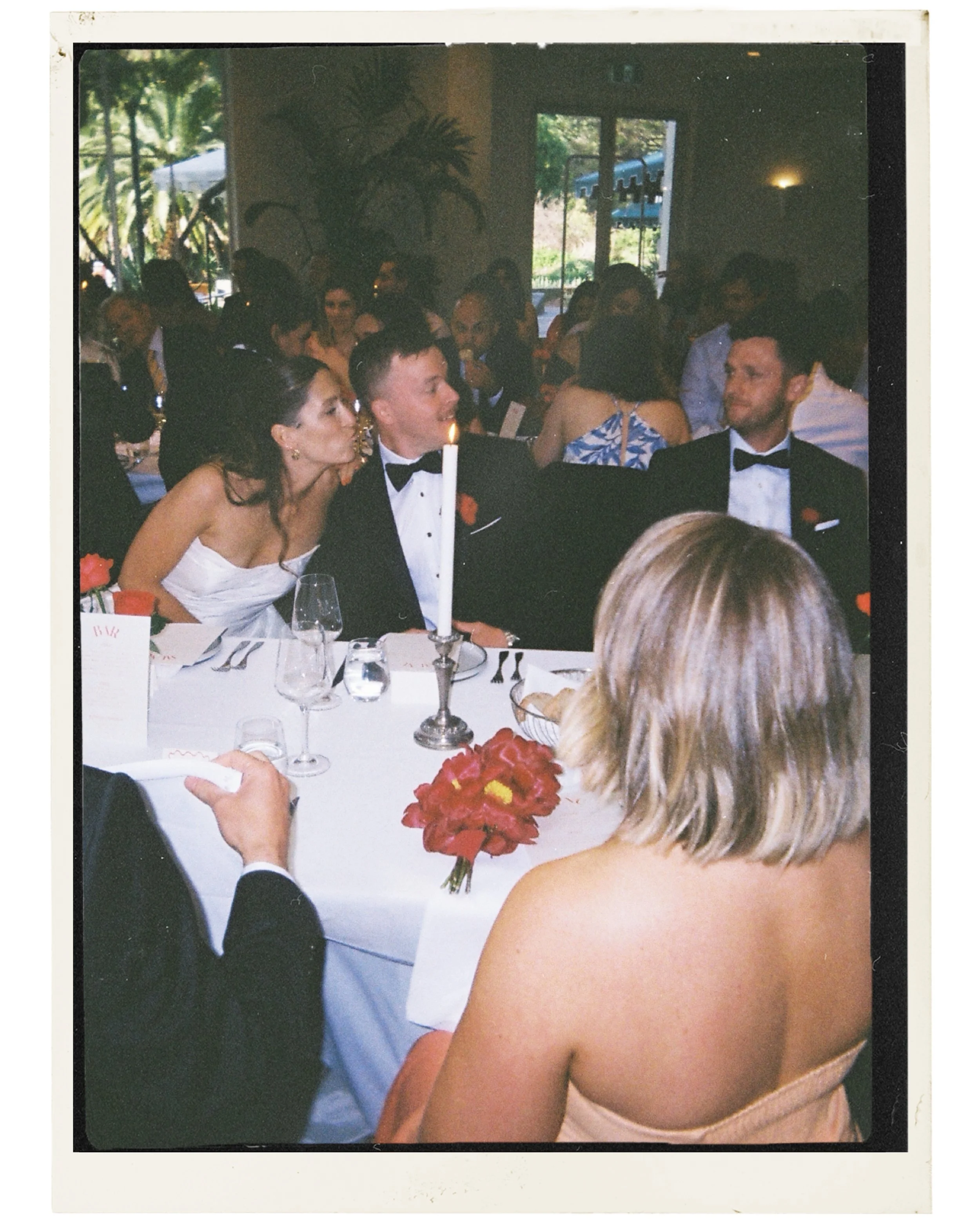 KATE AND MITCH WEDDING CEREMONY PHOTOGRAPHED ON 35MM FILM