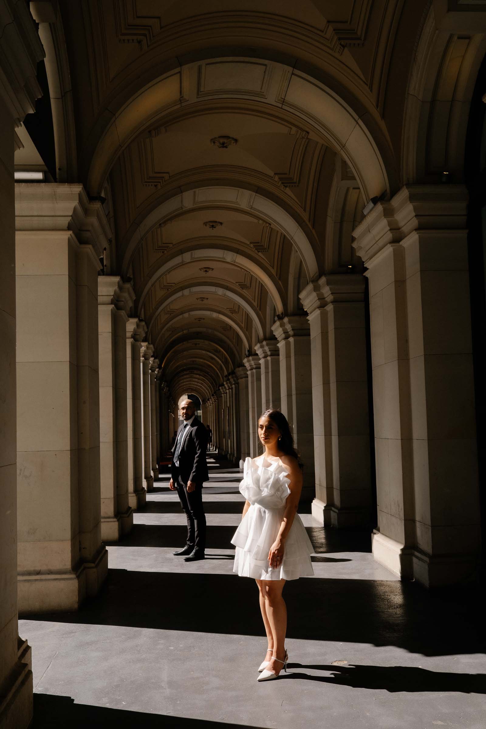 MELBOURNE CBD ENGAGEMENT- CLARISSA + ANKIDO