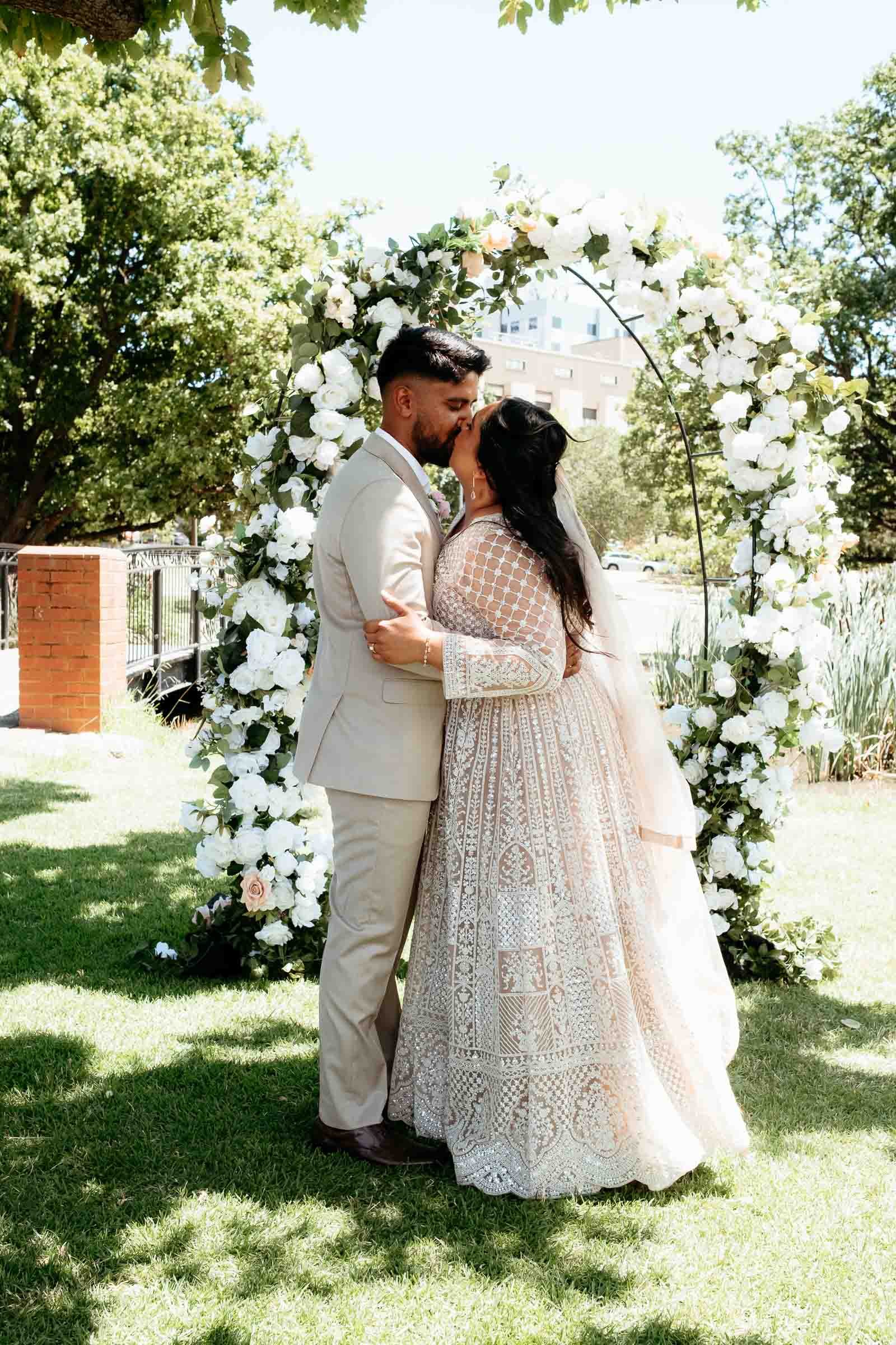 Jas and Div's Box Hill Garden Wedding in Melbourne