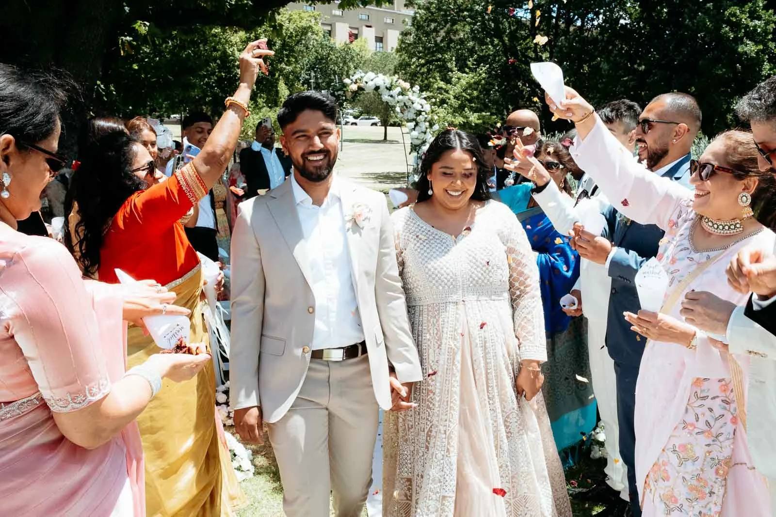 Jas and Div's Box Hill Garden Wedding in Melbourne