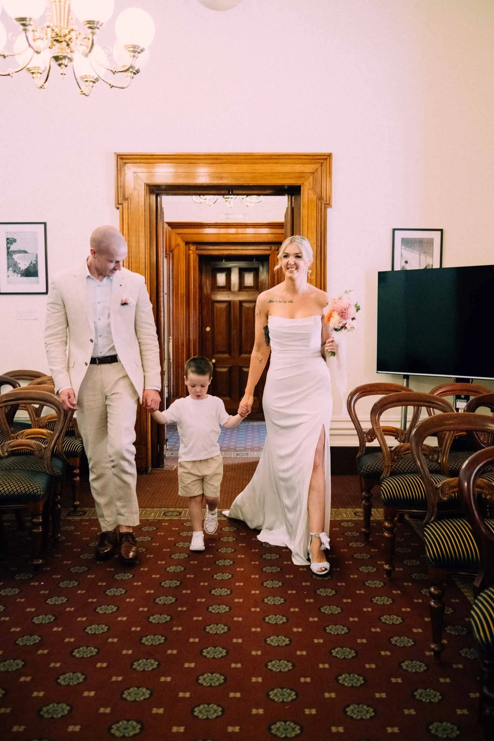 STEFF AND JAMES MELBOURNE CBD ELOPEMENT