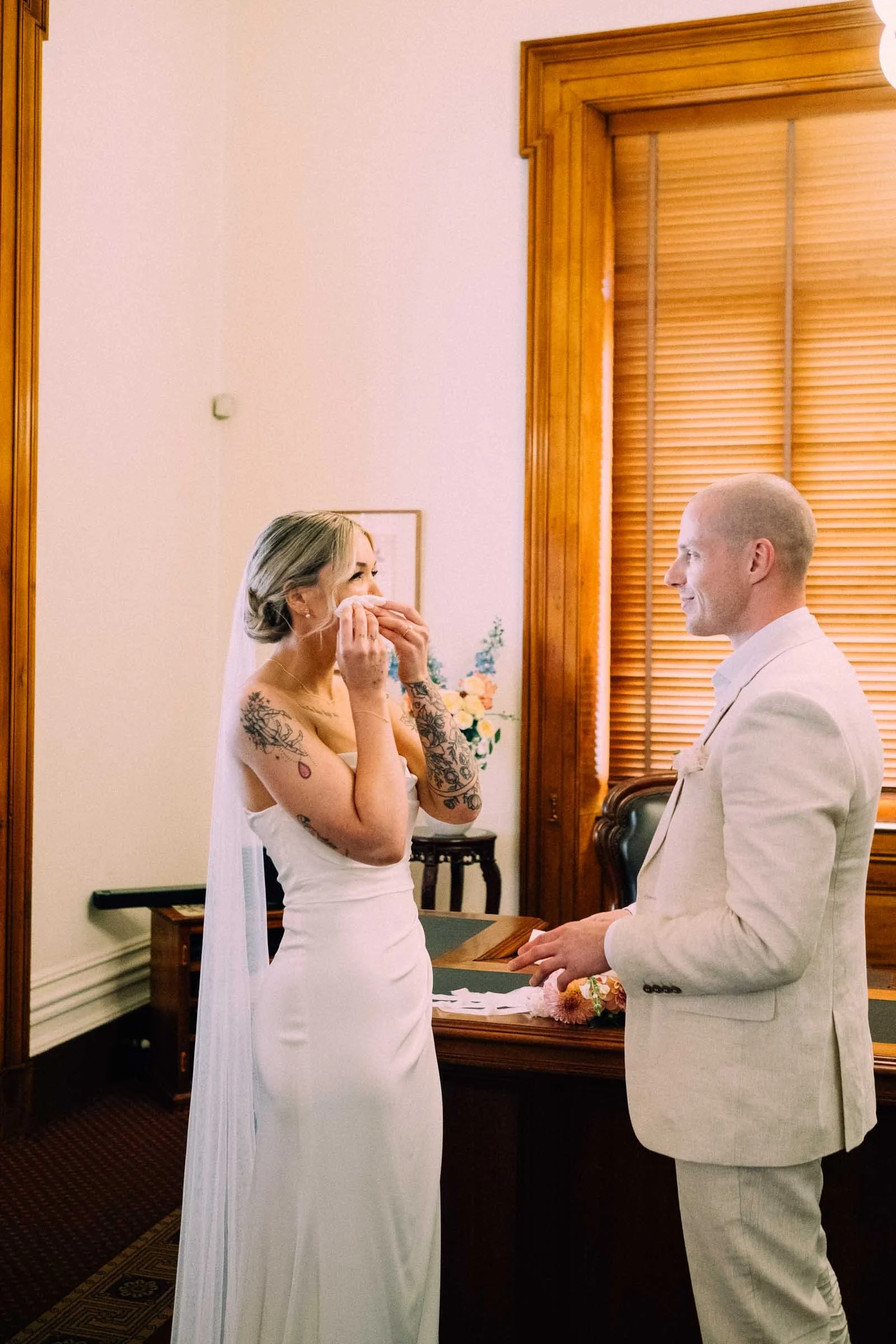 STEFF AND JAMES MELBOURNE CBD ELOPEMENT