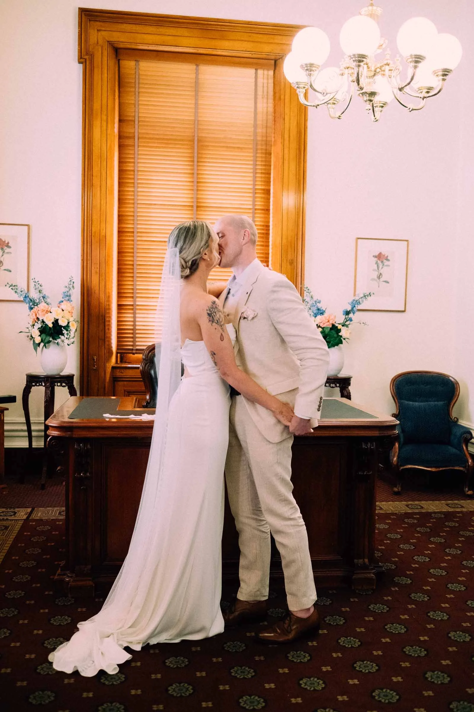 STEFF AND JAMES MELBOURNE CBD ELOPEMENT