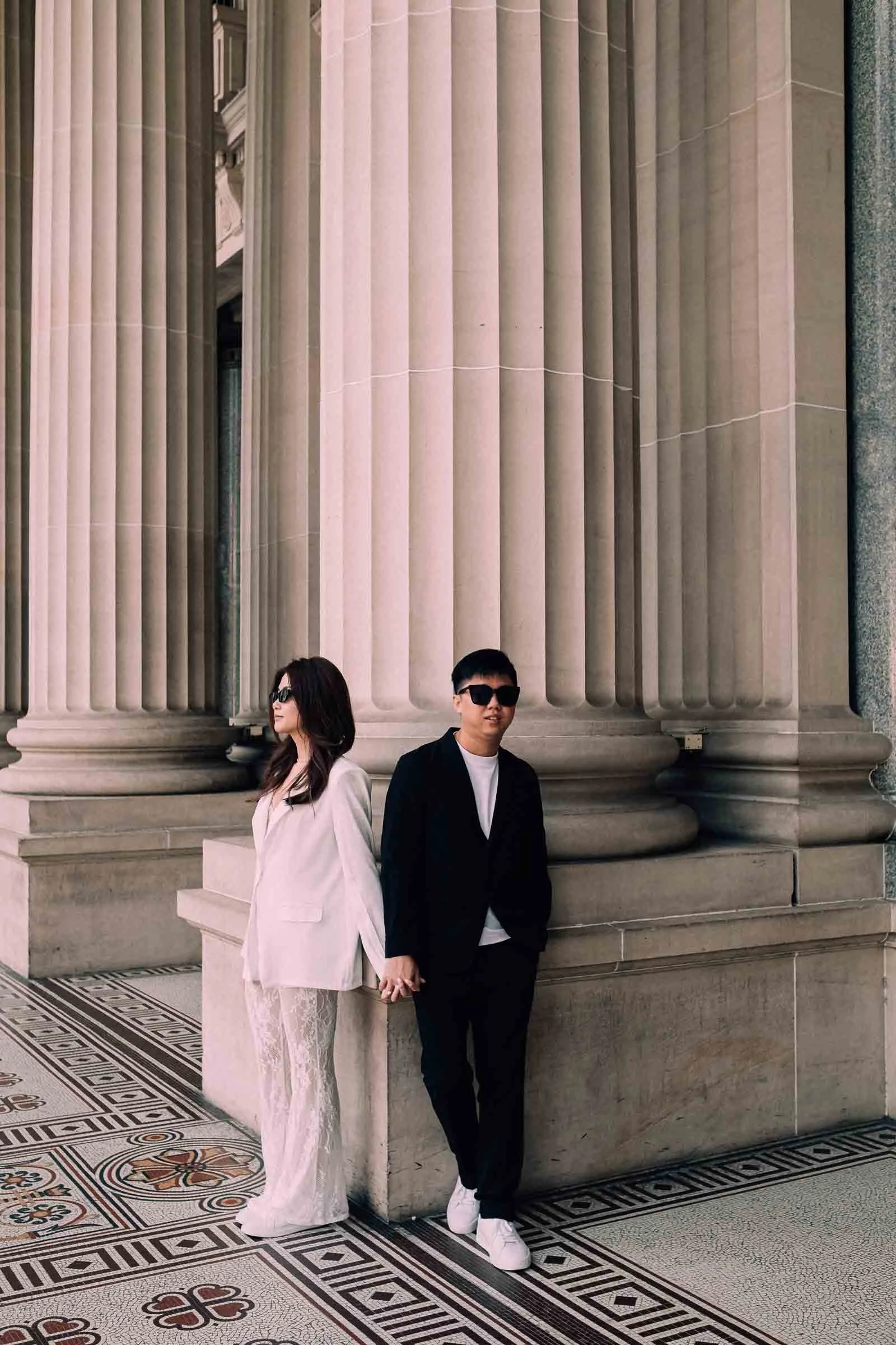 Portrait Session With Jiamin And G In Melbourne CBD 