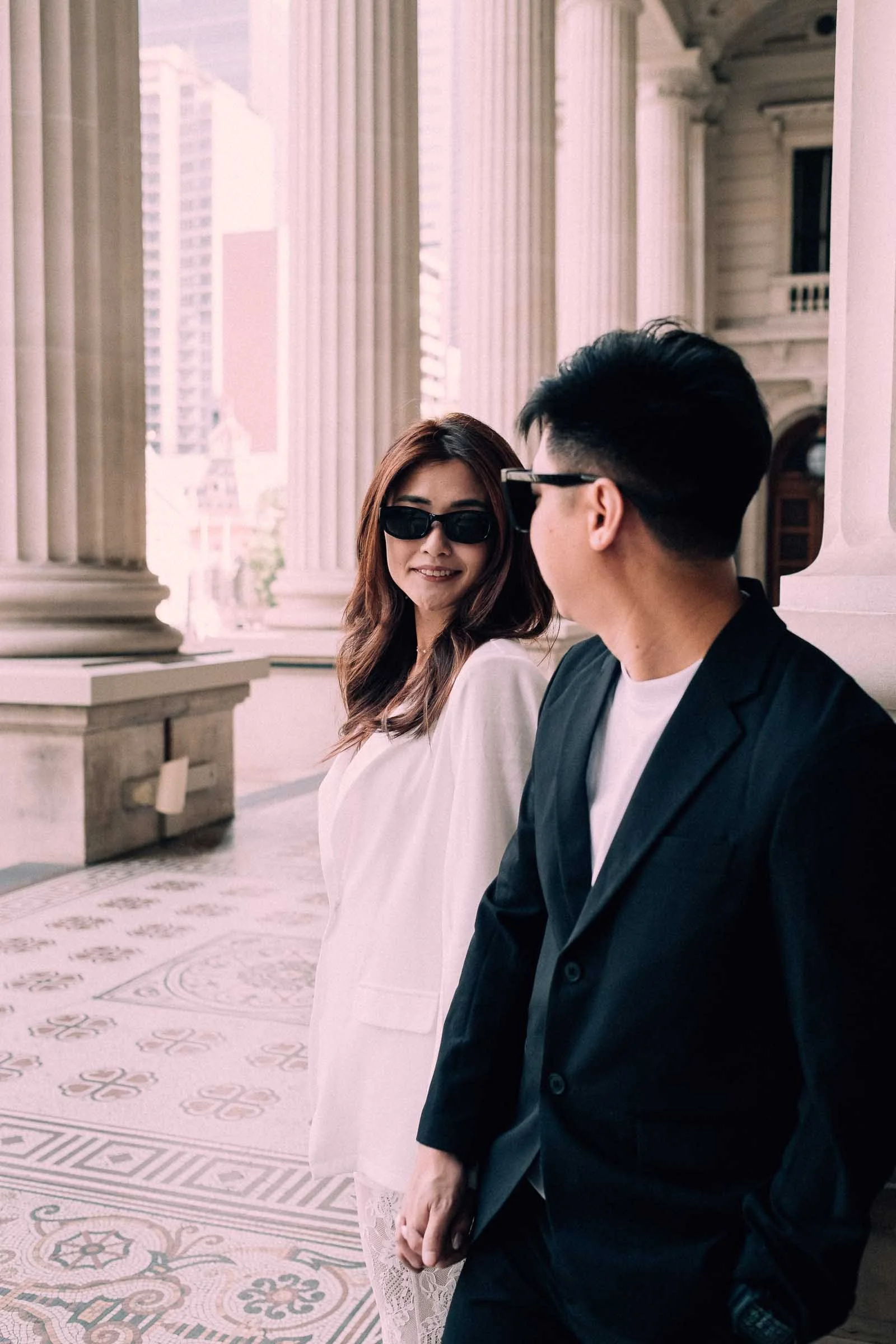 Portrait Session With Jiamin And G In Melbourne CBD 