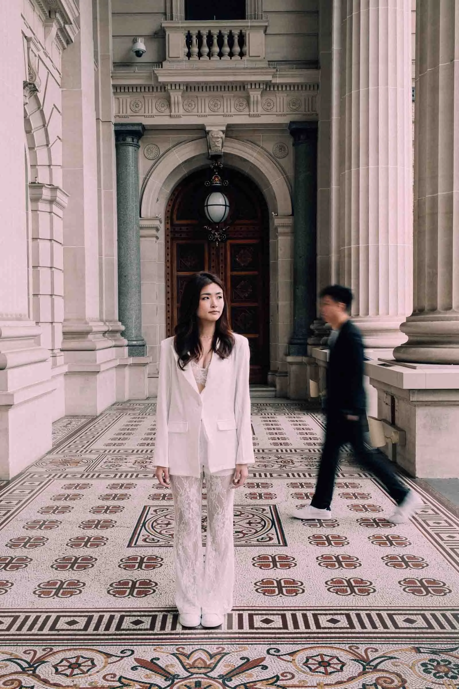 Portrait Session With Jiamin And G In Melbourne CBD 