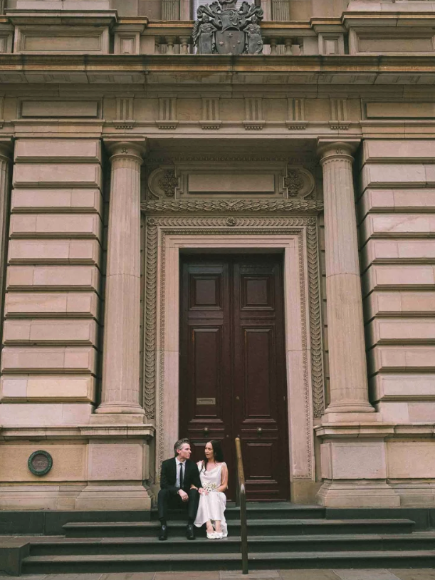 Old Treasury Building wedding photographer Melbourne