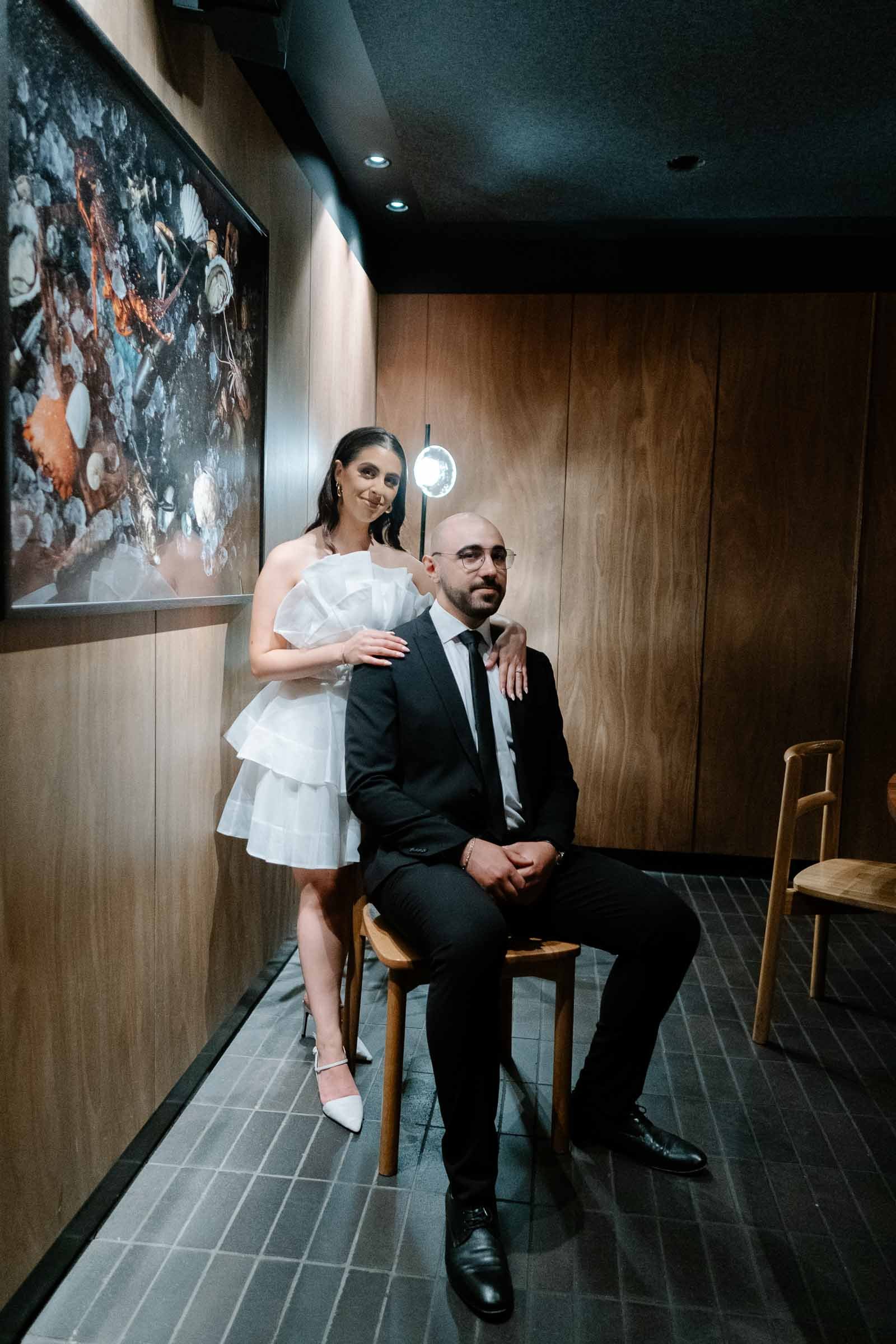 Melbourne CBD Engagement Session | Clarissa +Ankido