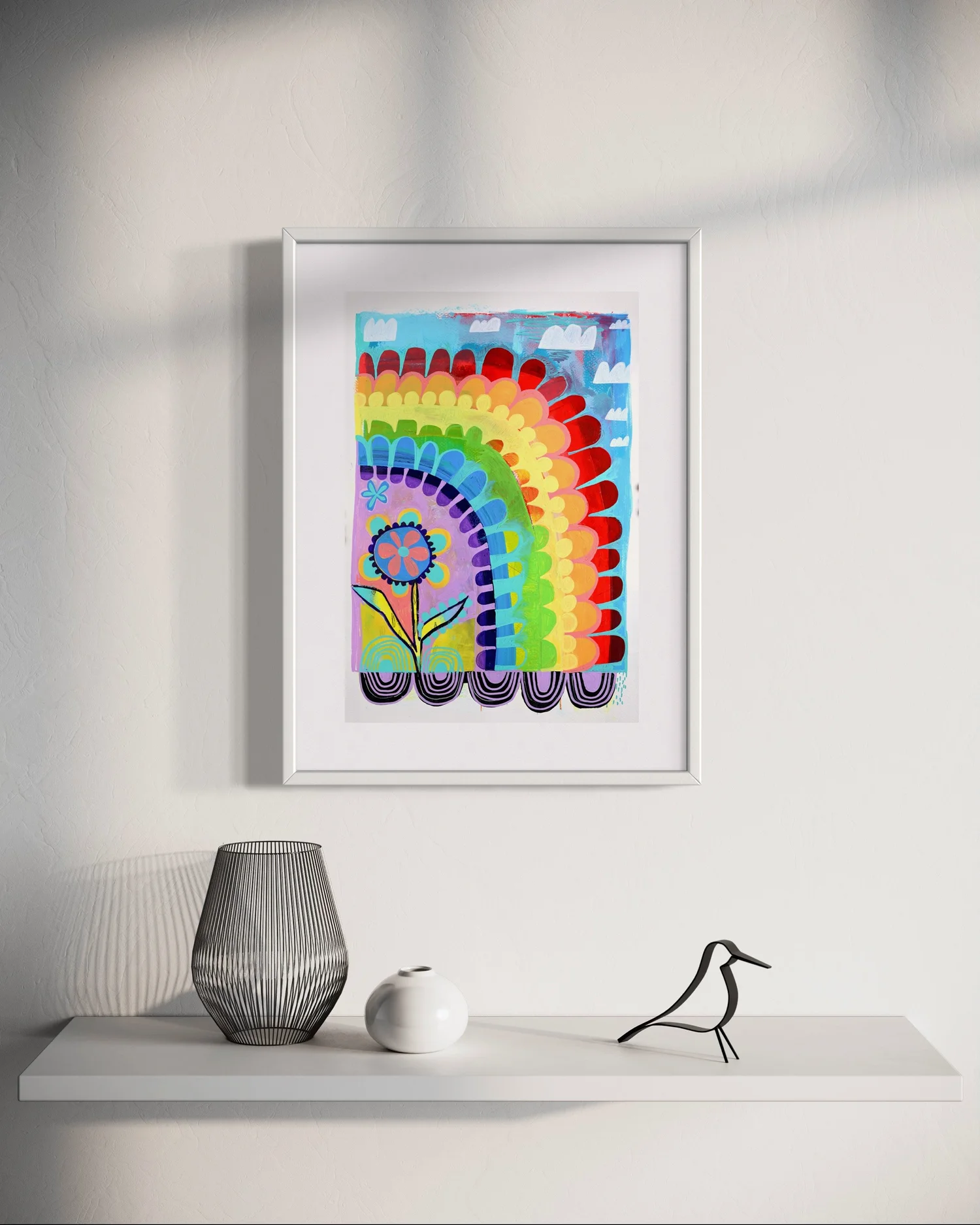 Safe Space (15x22 original) — abbypainterart