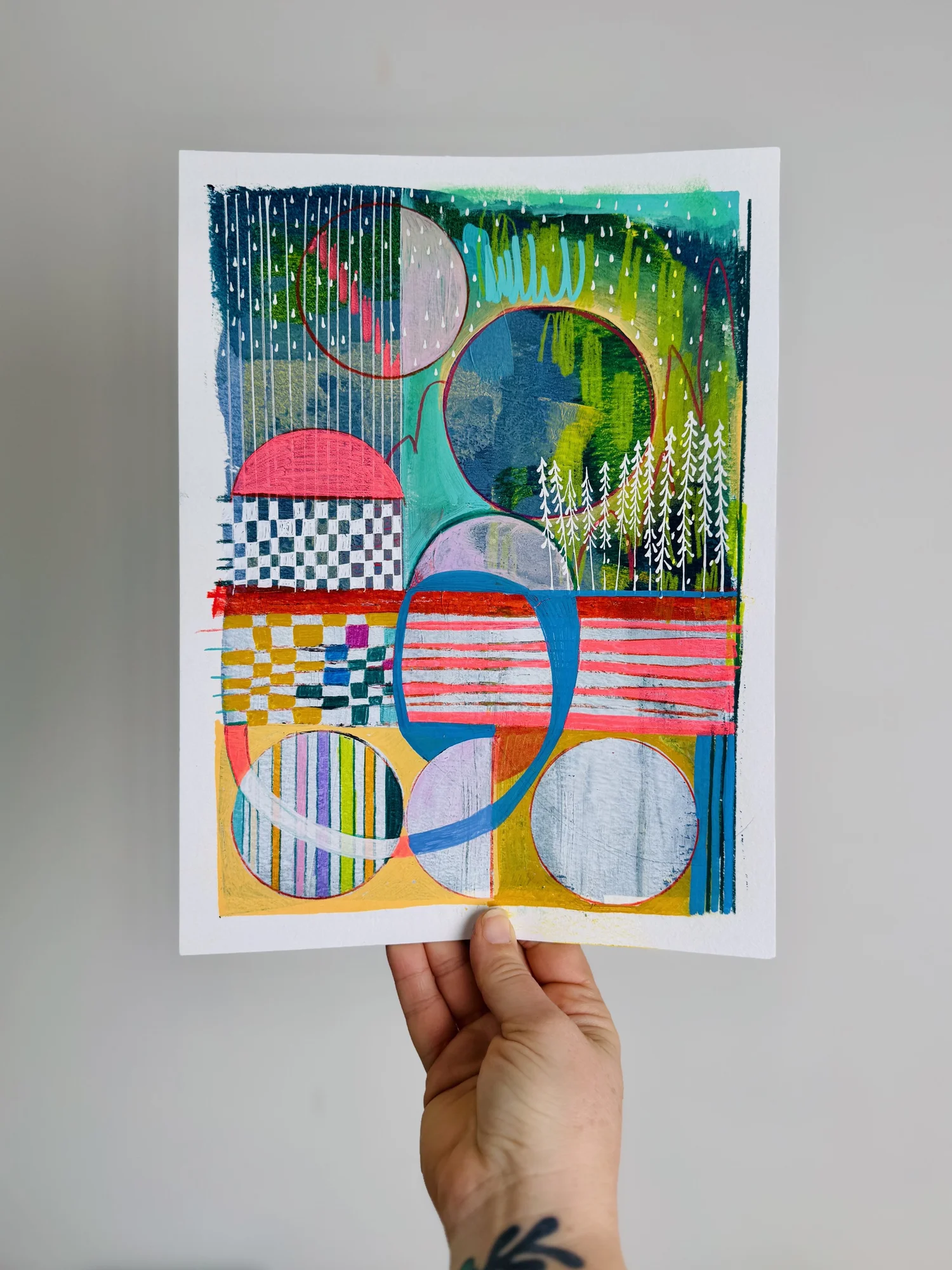 NEW Over the River & Through the Woods (original 9x12