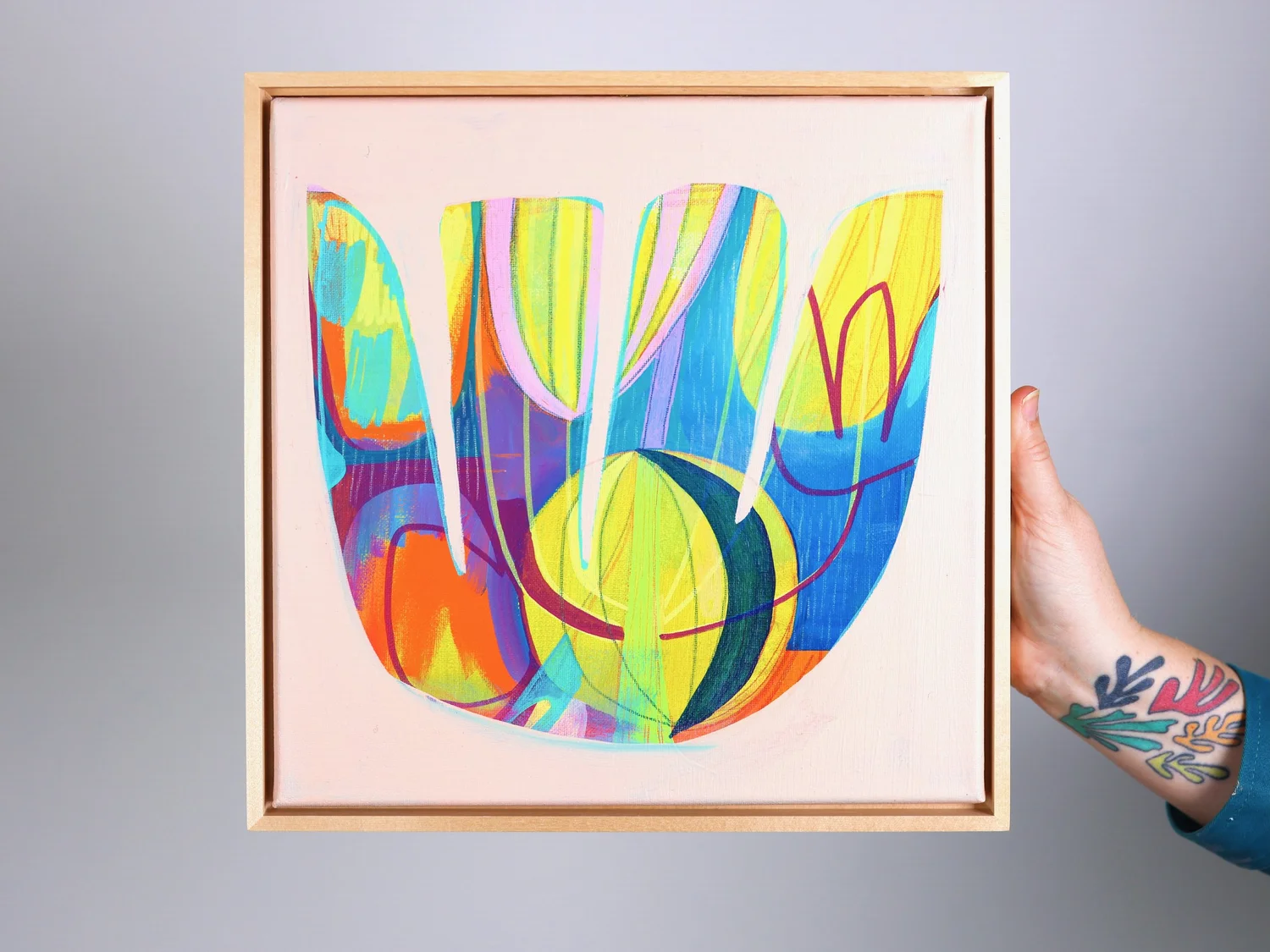 Tuesday Tulip No. III (original) — abbypainterart