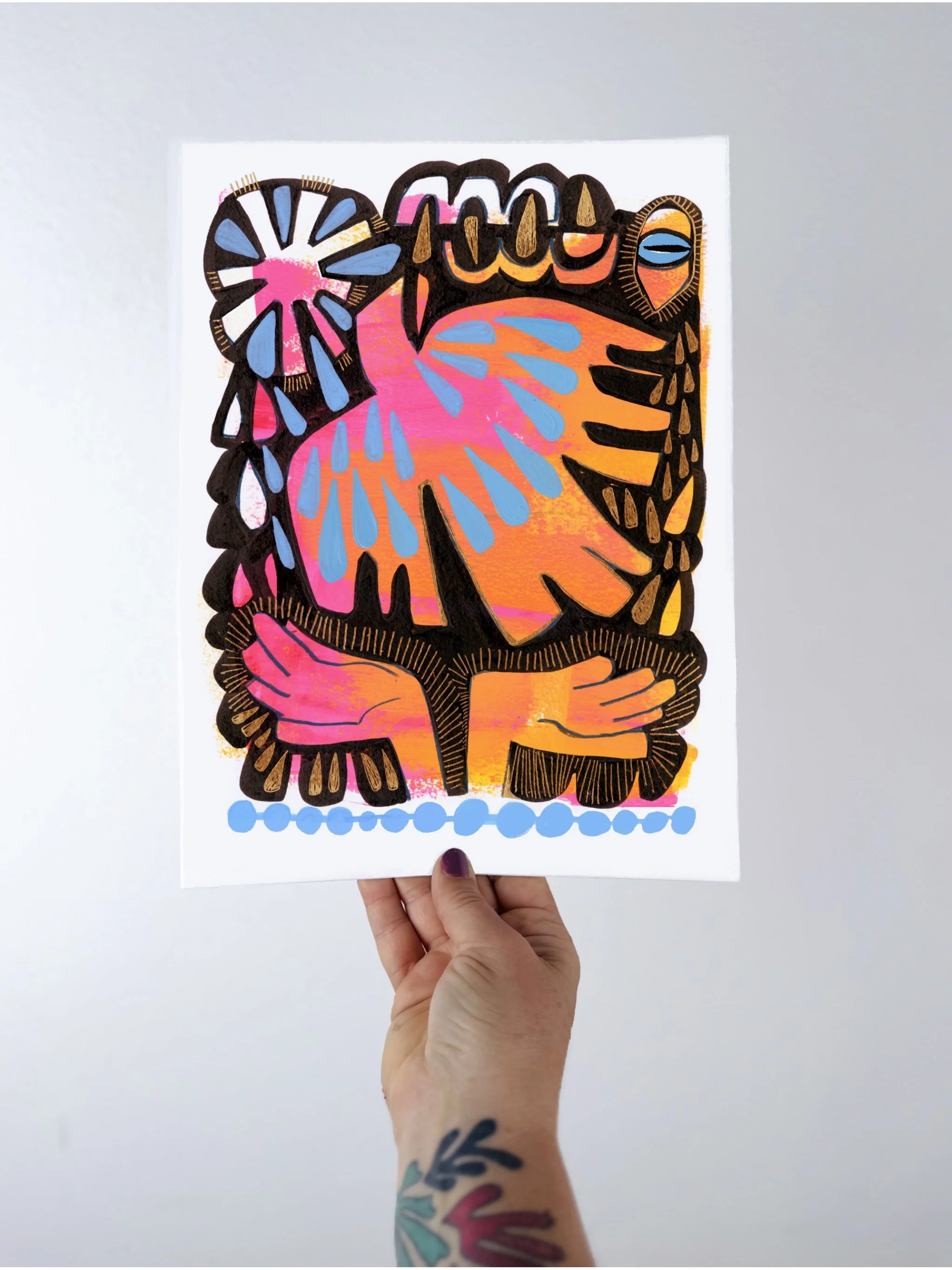 Let Go, Let Go (9x12 Signed Print)