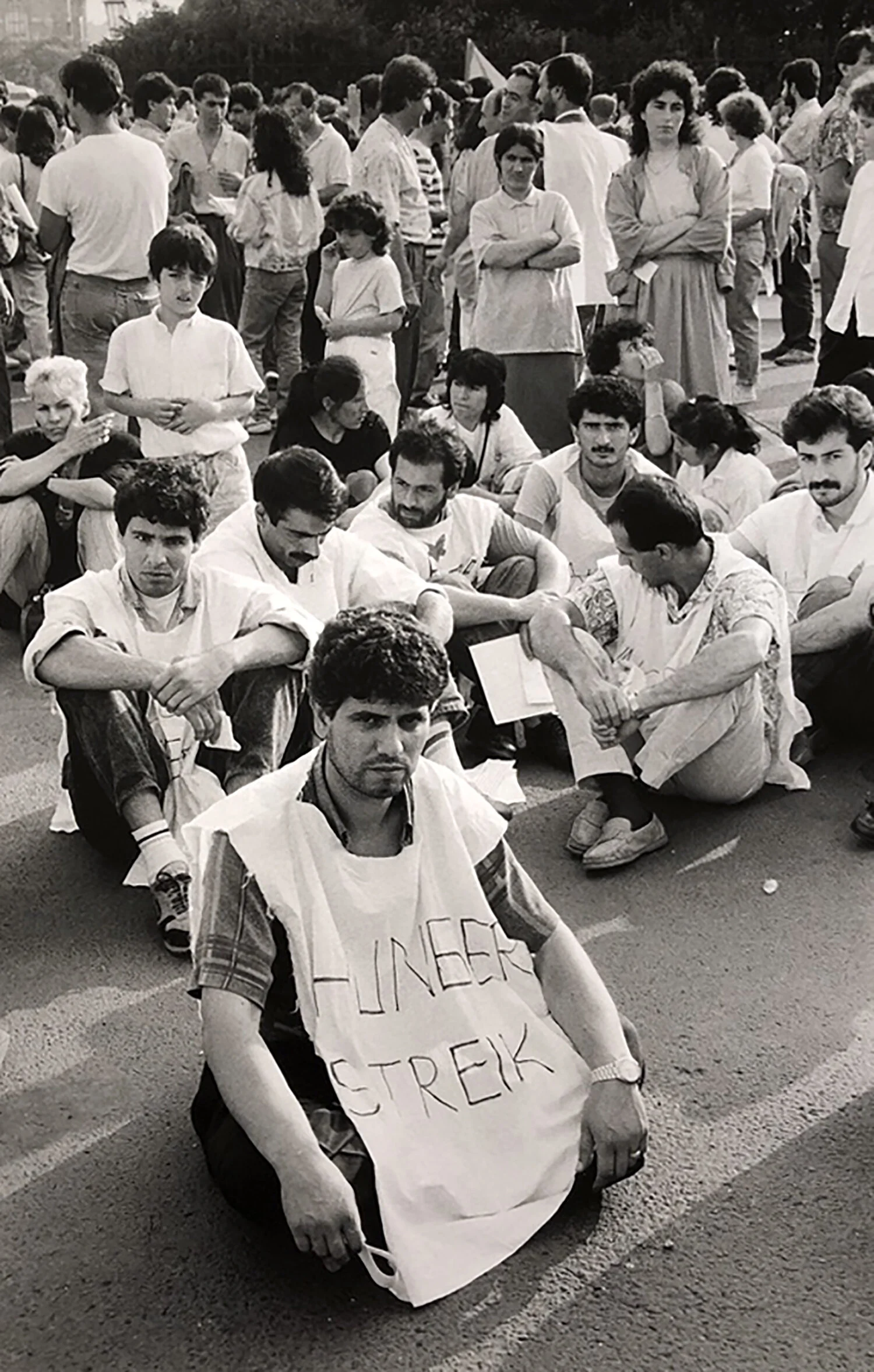 Turkish Kurds protesting