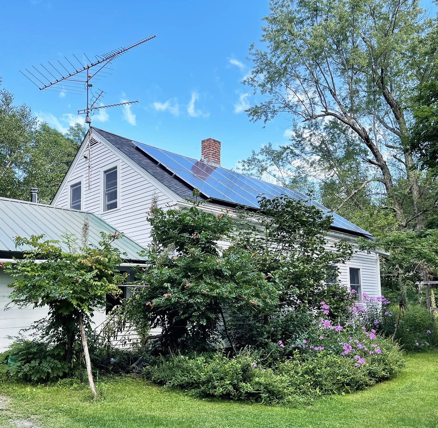 A look at a Vermonters yard