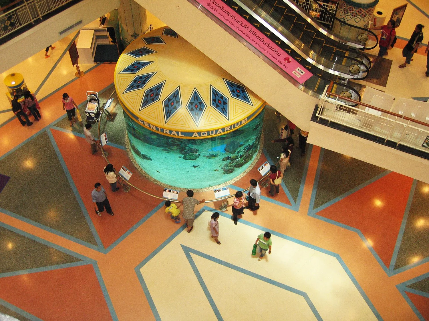 Chiang Mai’s Central Mall Aquarium
