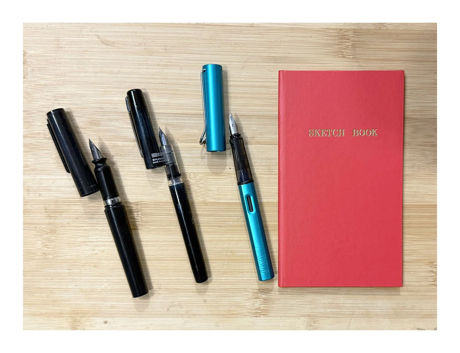 Fountain Pen and Notebook 