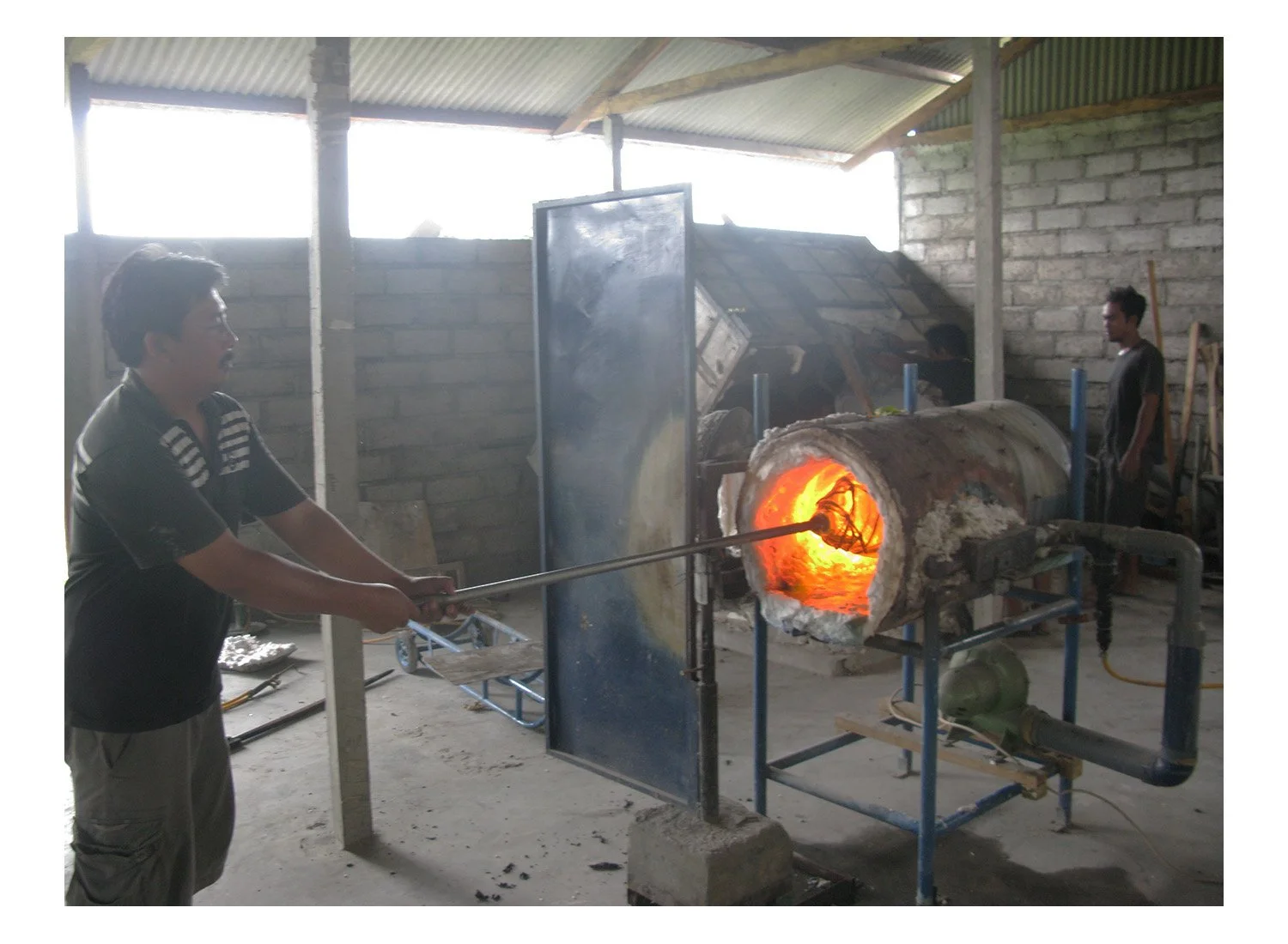 Glass Blowing in Bali