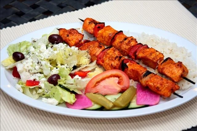 Chicken Kabob Plate