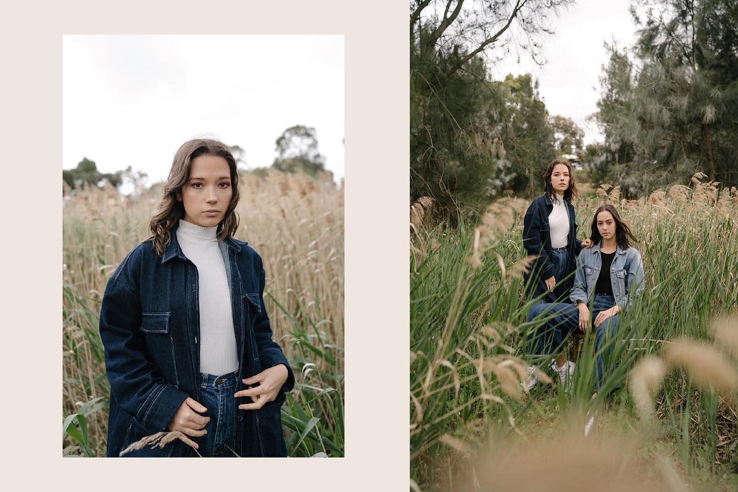 Loving these fields of tall grass atm 💕Bella and Poenui with @rebelrebeltalent