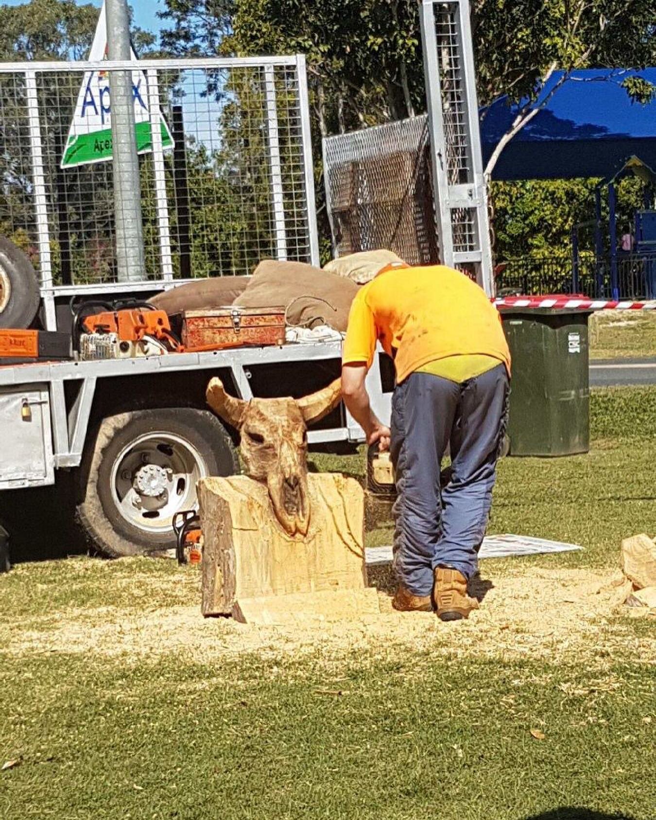 Very excited to have Luke who is a chainsaw Artist showing his talent at this year&rsquo;s SHOWCASE. 
Watch this space for more information.