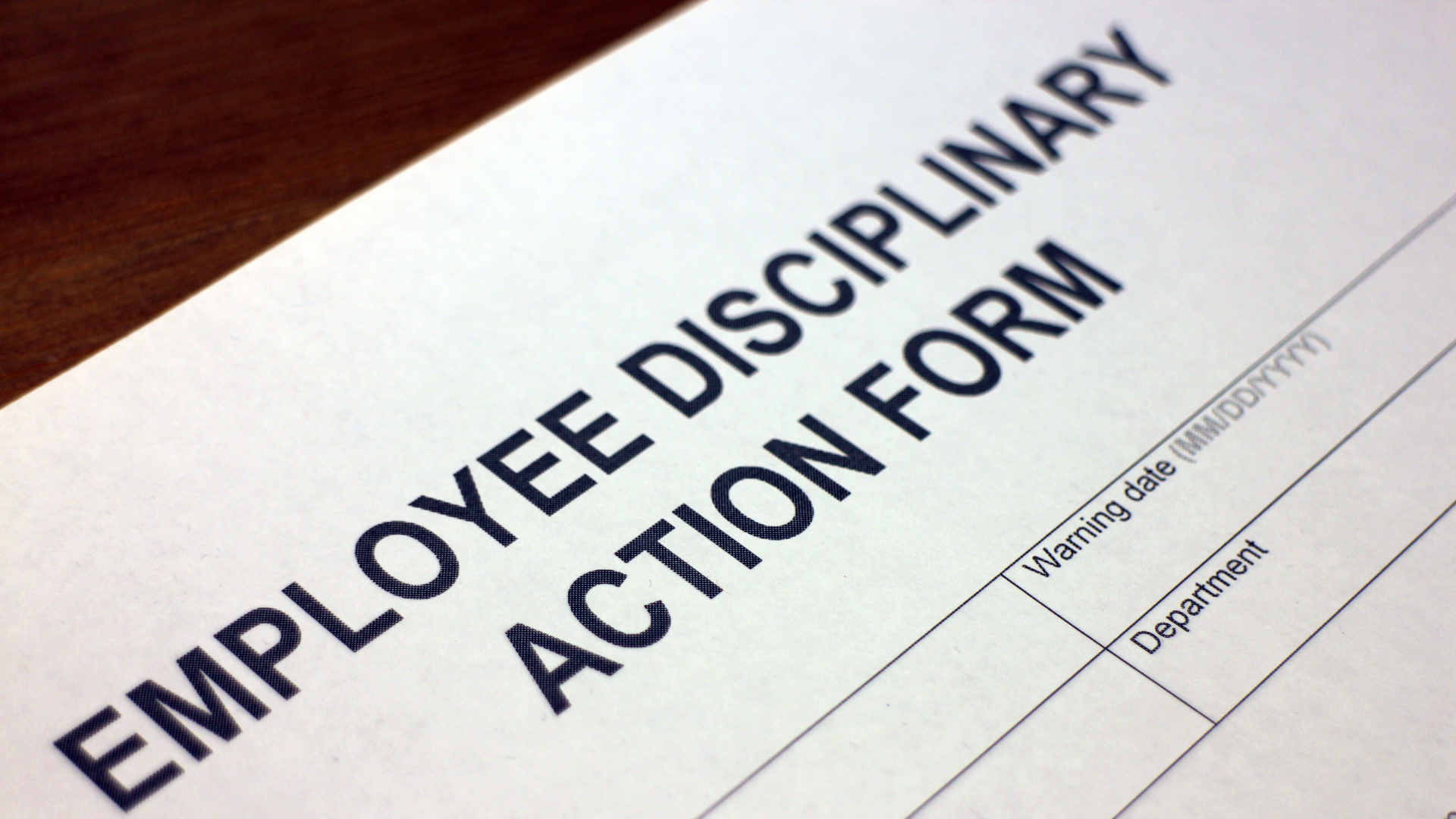 An Employee Gone Too Far? Here’s How to Handle Misconduct Fairly