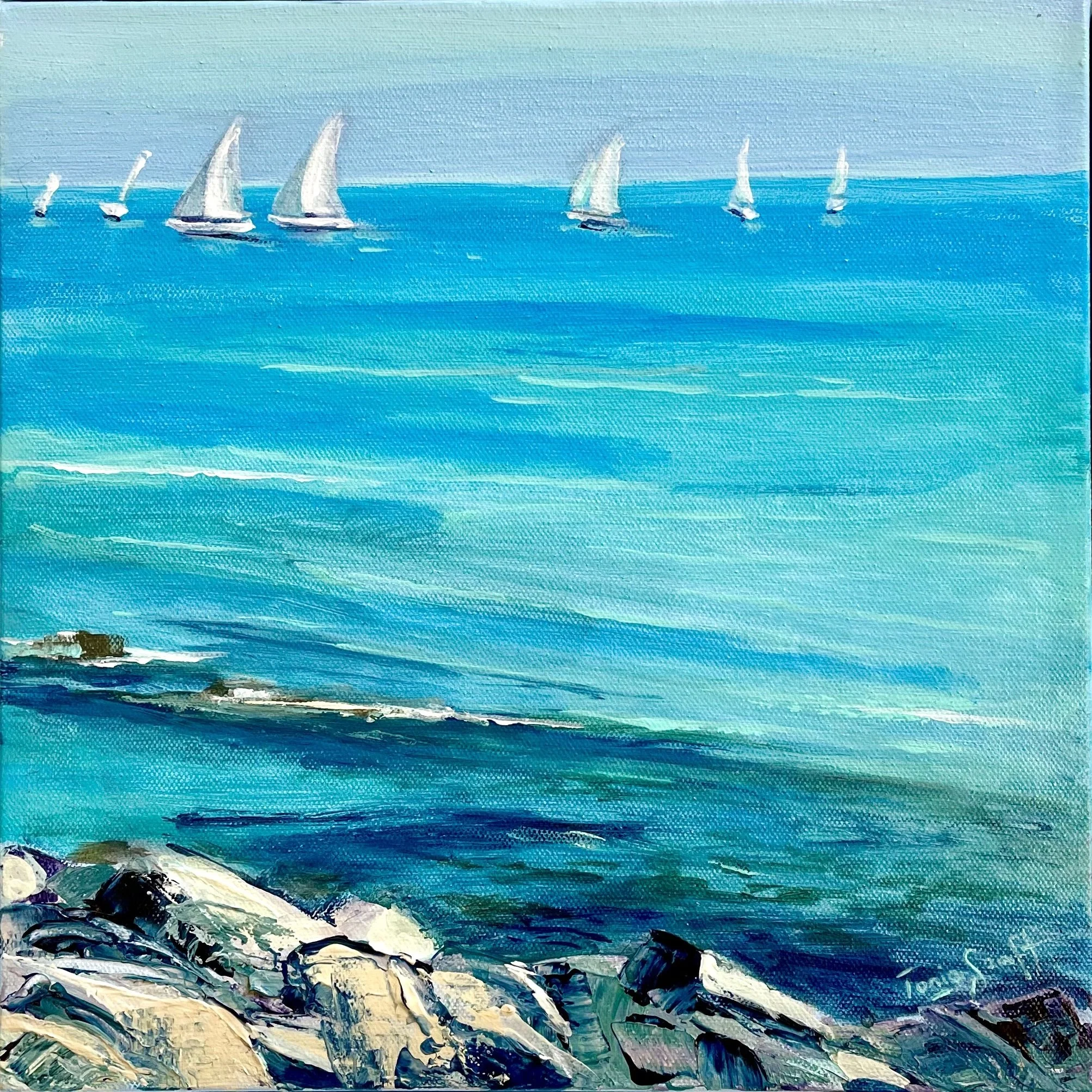 As the Boats Sail By
