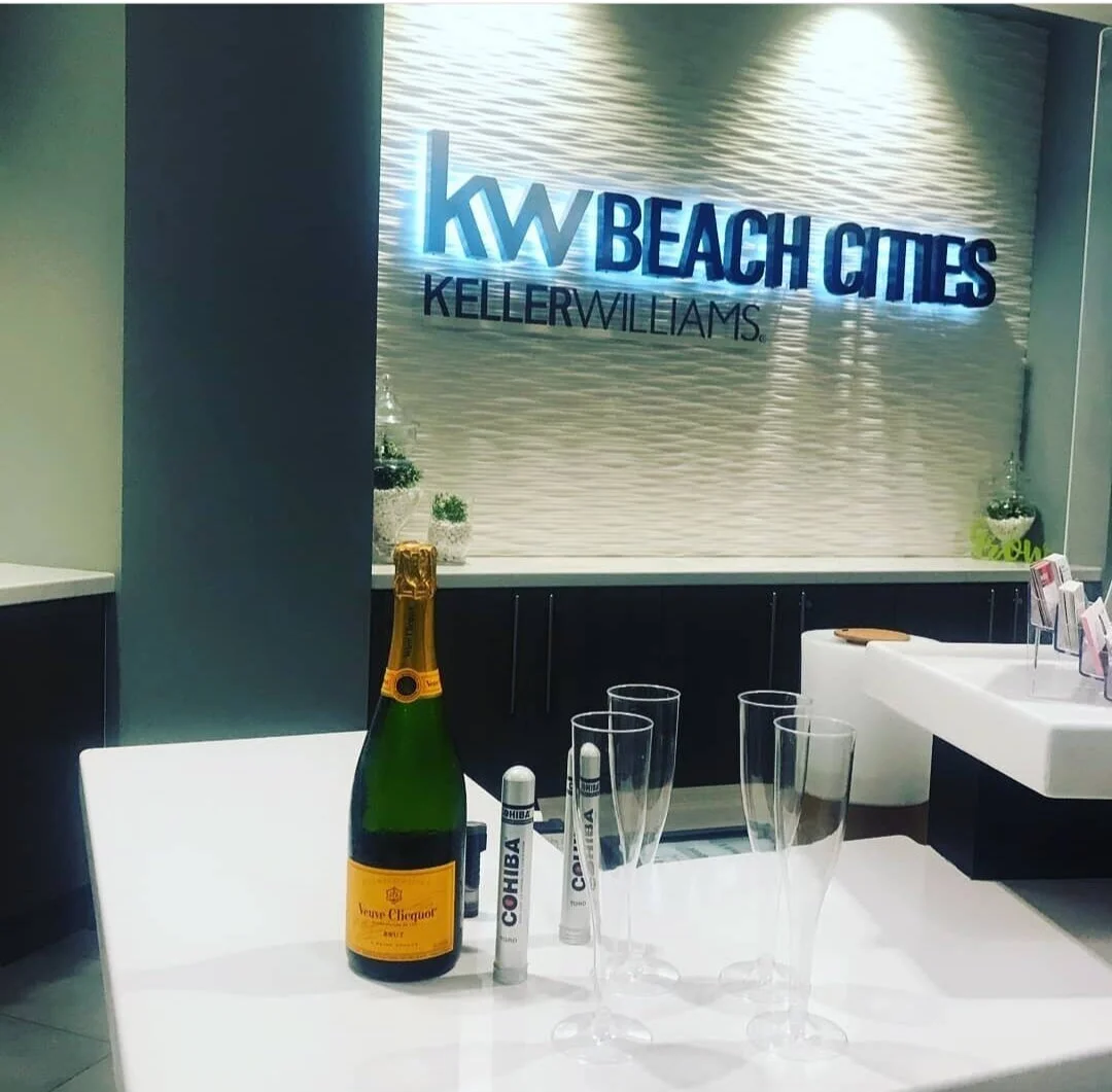 The closing table. Keller Williams Beach Cities.