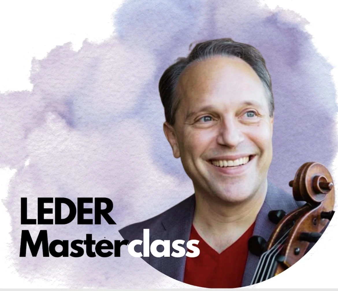 Palo Alto Chamber Orchestra (PACO): Leder Masterclass