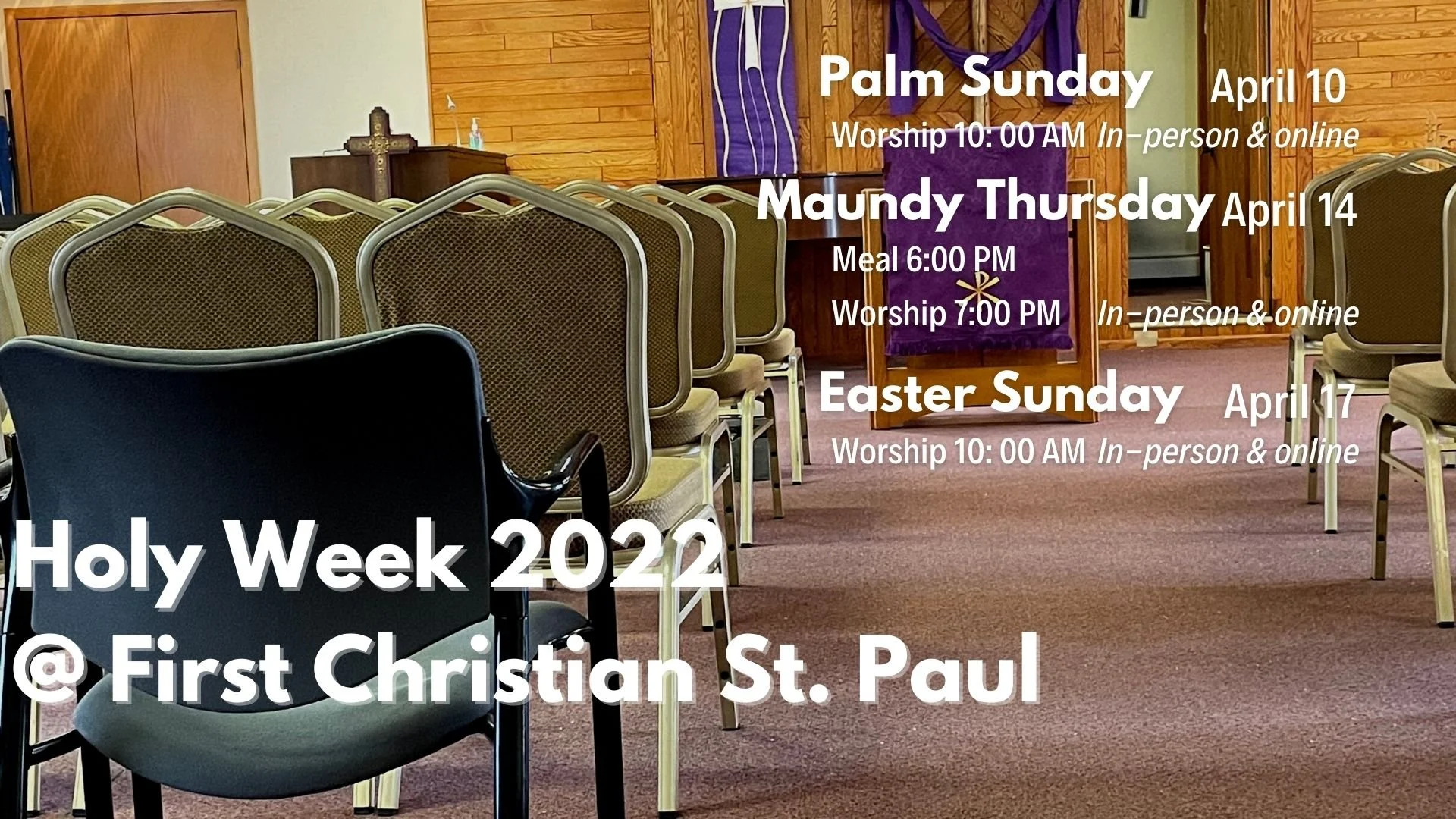 Holy Week 2022