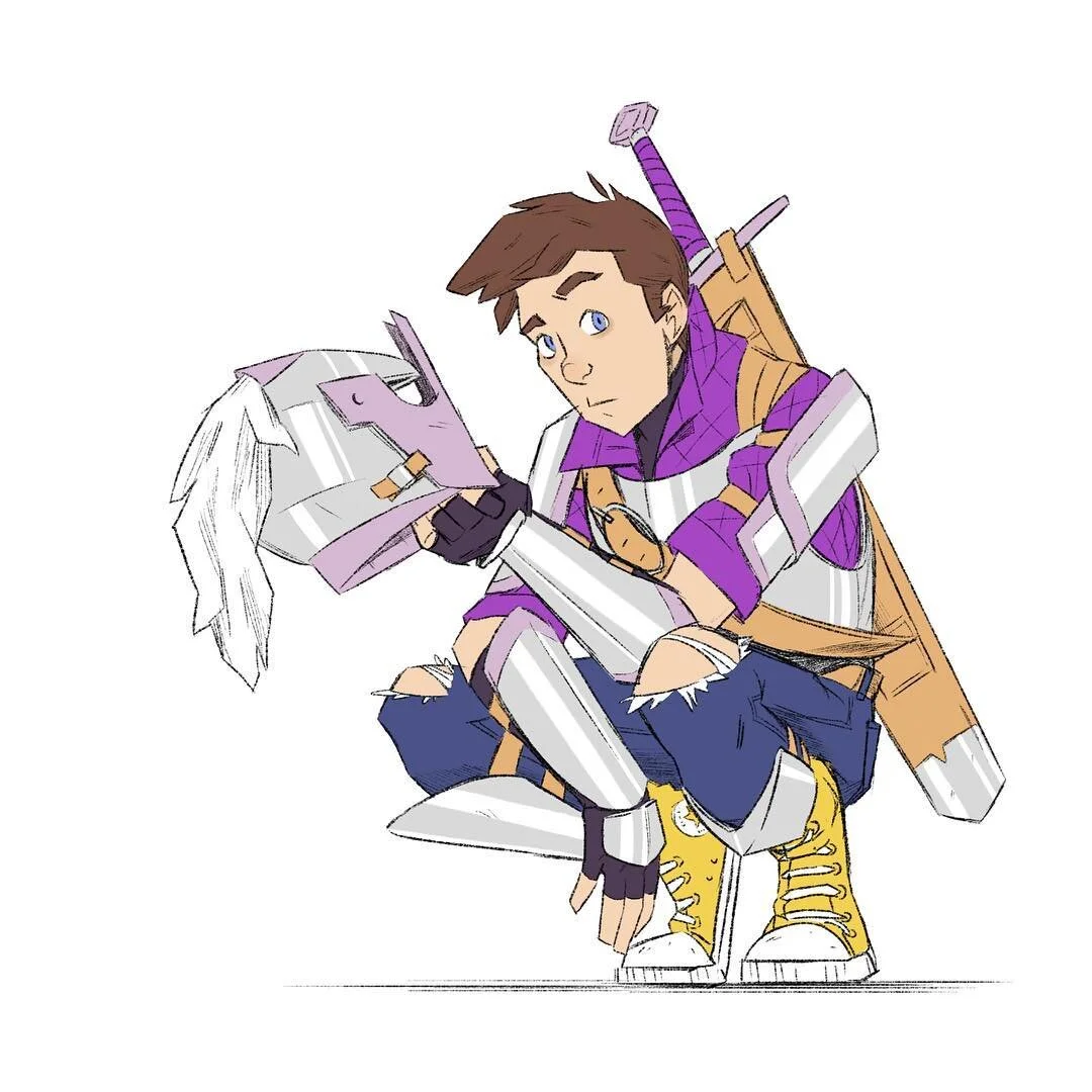 Been a while since I drew a knight 😅 needed to draw something for myself -
-
-
#art #digitalart #sketch #conceptart #characterdesign #costumedesign #comics #cartoon #illustration #drawing #drawingoftheday