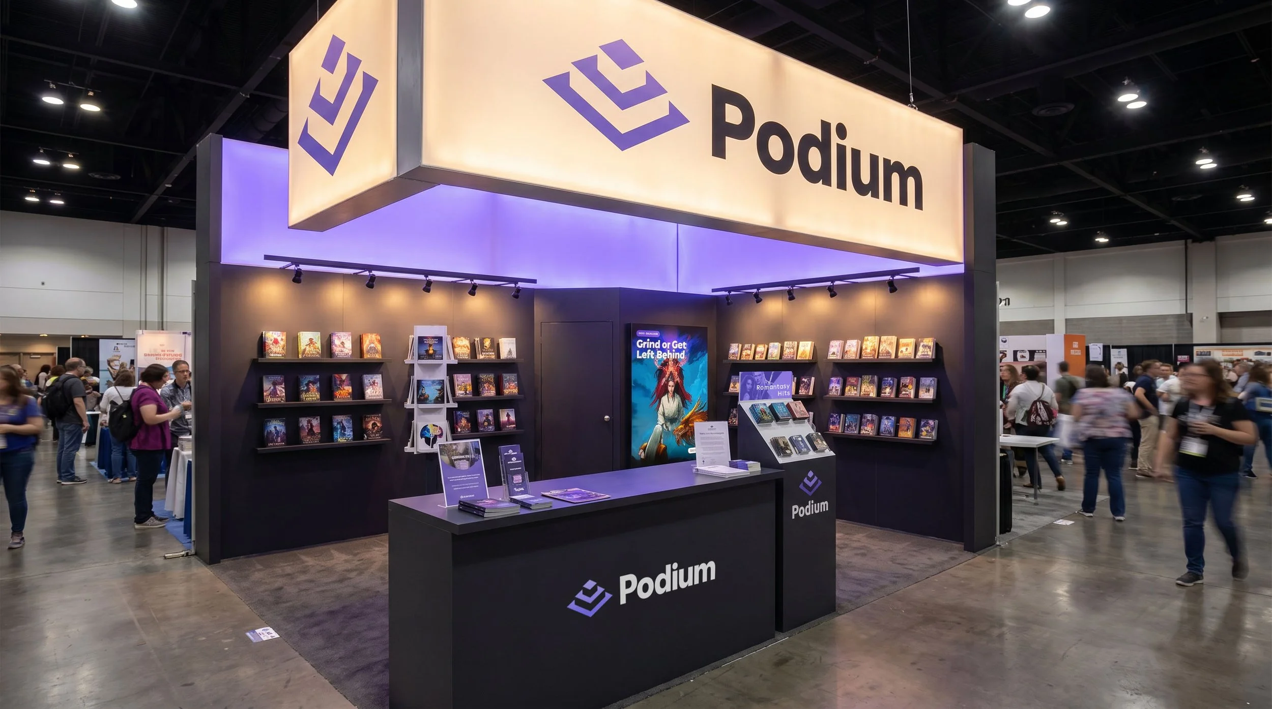 Podium Entertainment Branding