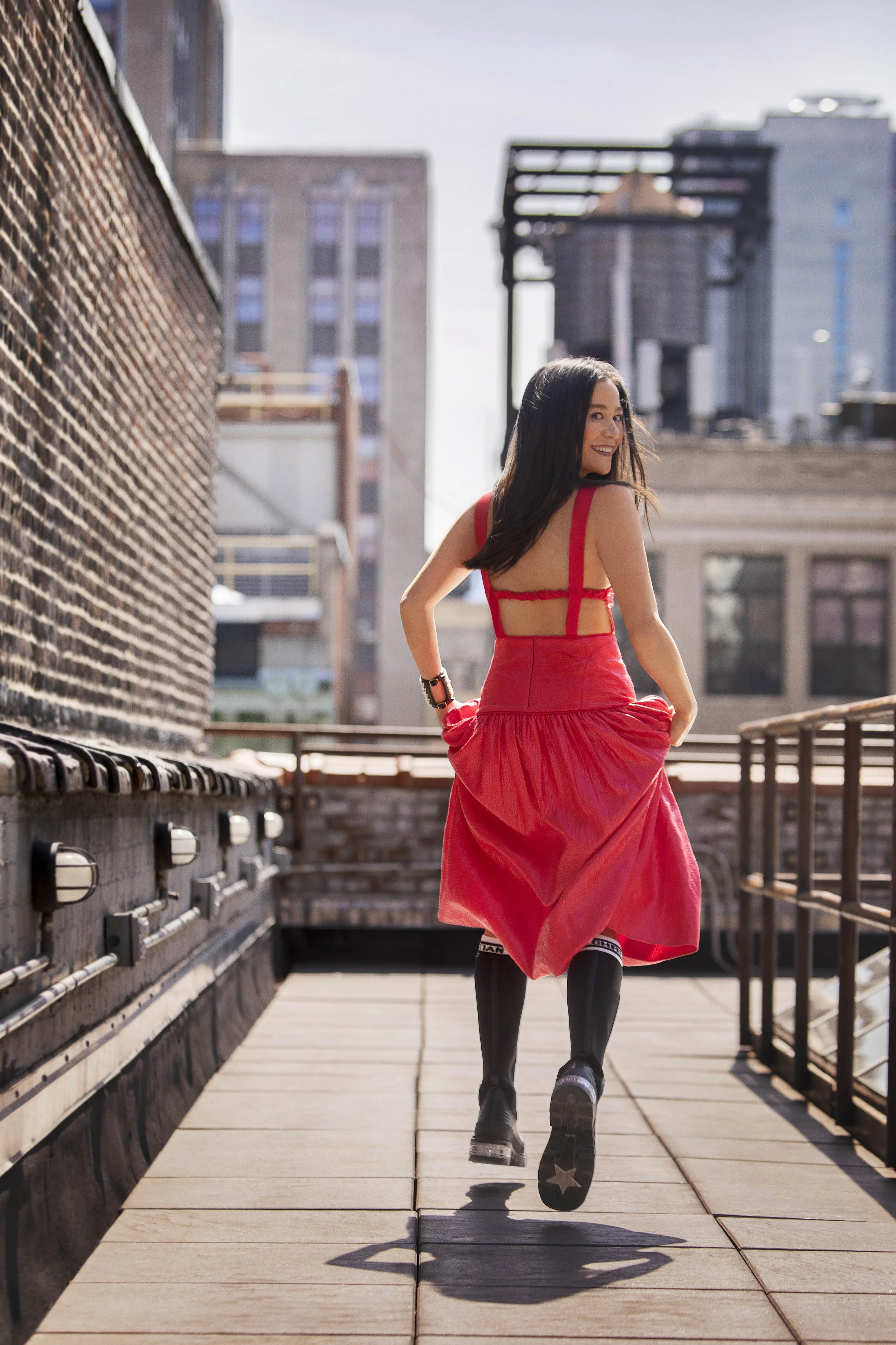 Film Director Chai Vasarhelyi as Mulan from Mulan