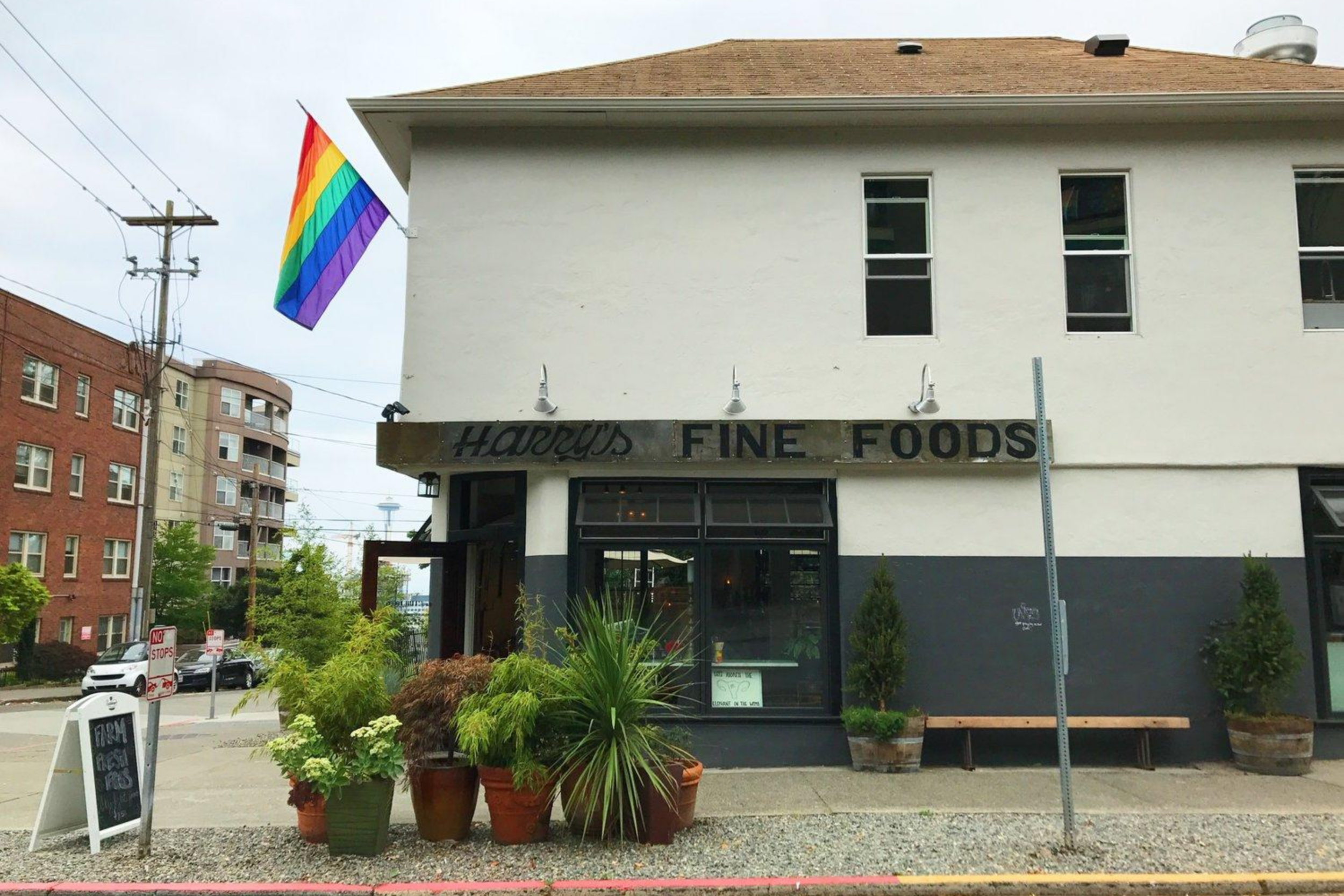 On The Corner Of Mercer St. And Bellvue Ave.: Harry’s Fine Foods