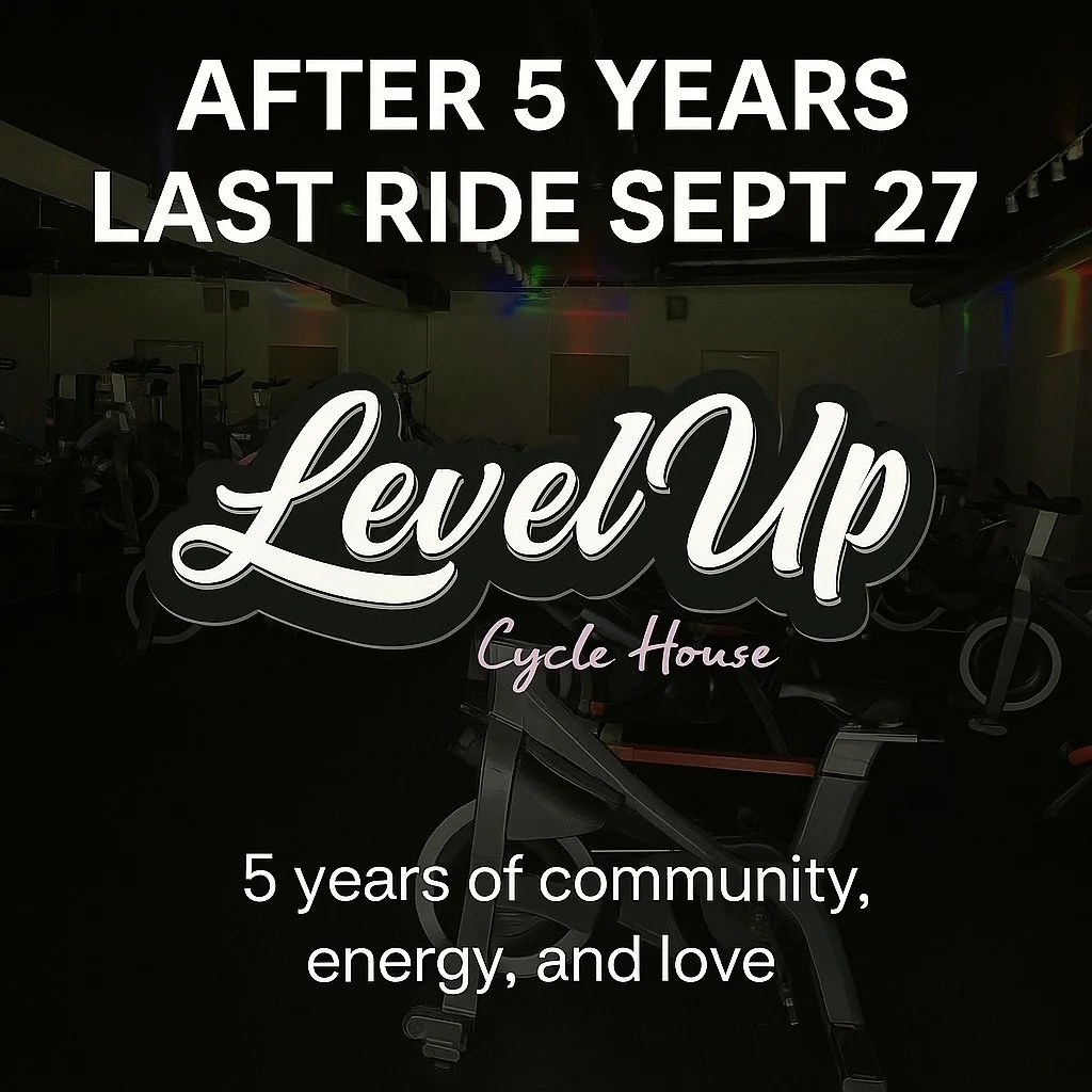 ✨ After 5 years of riding together since opening in July 2019, it’s time to take our final ride. Our last classes will be on Sept 27, with our last day open Sept 28.
We are endlessly grateful for the love, energy, and community you’ve br