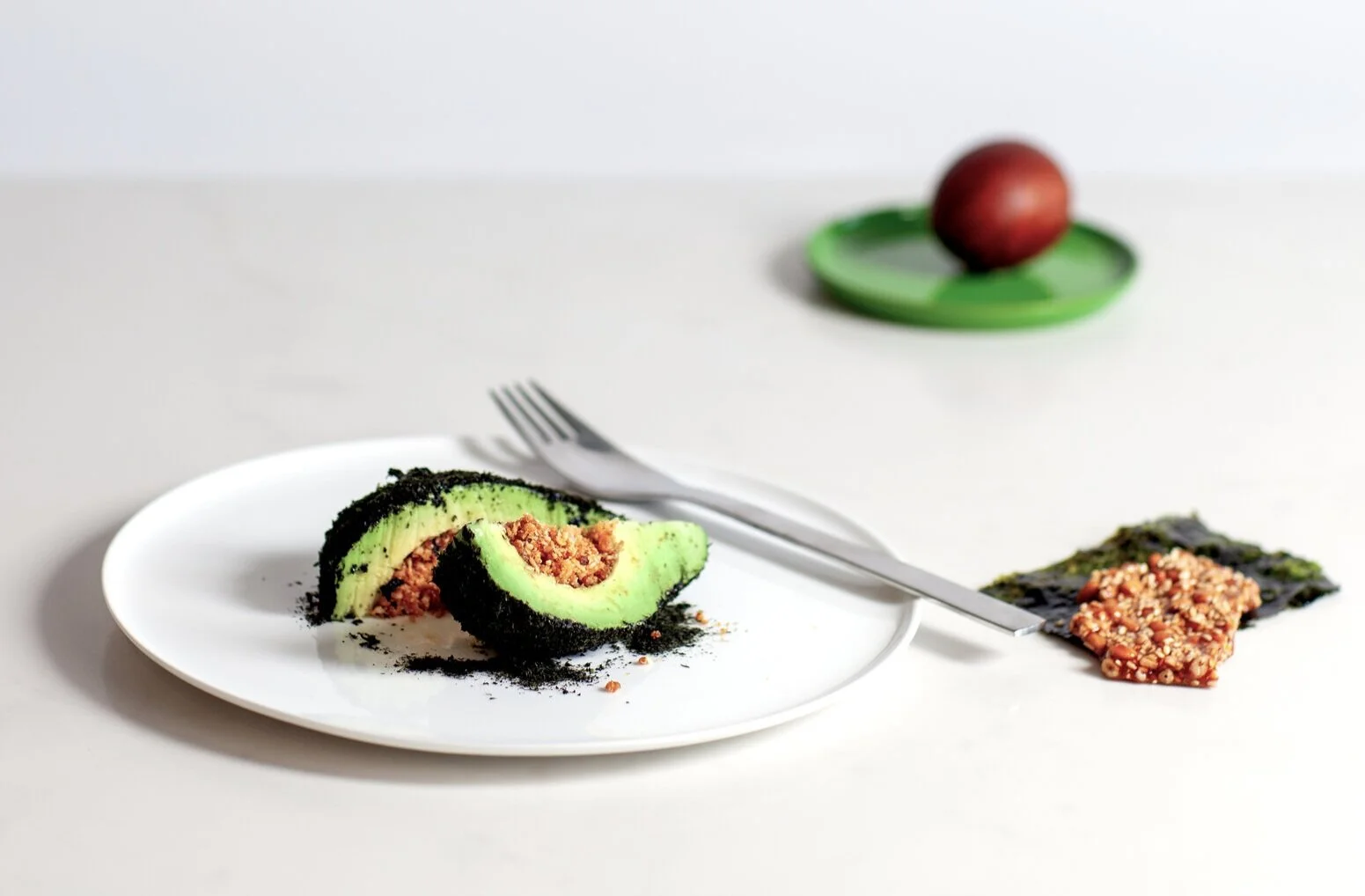 Mark Best’s Delcado with Nori, Pine Nut and Sesame Praline