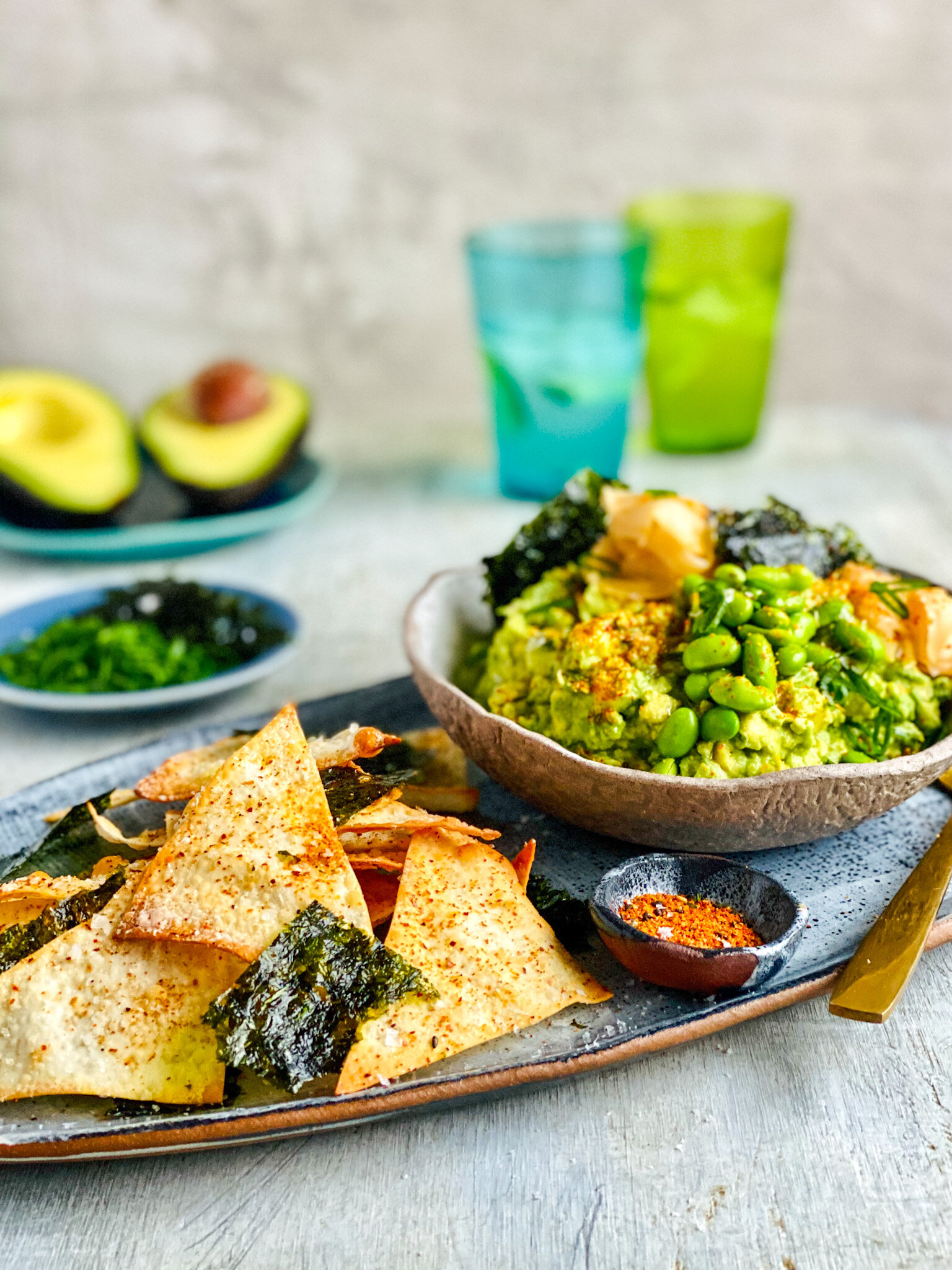 Tom Walton’s Japanese inspired Delcado Guacamole