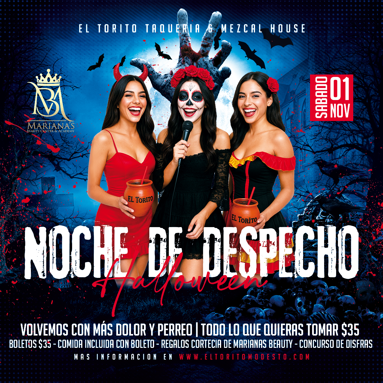 Noche De Despecho HALLOWEEN