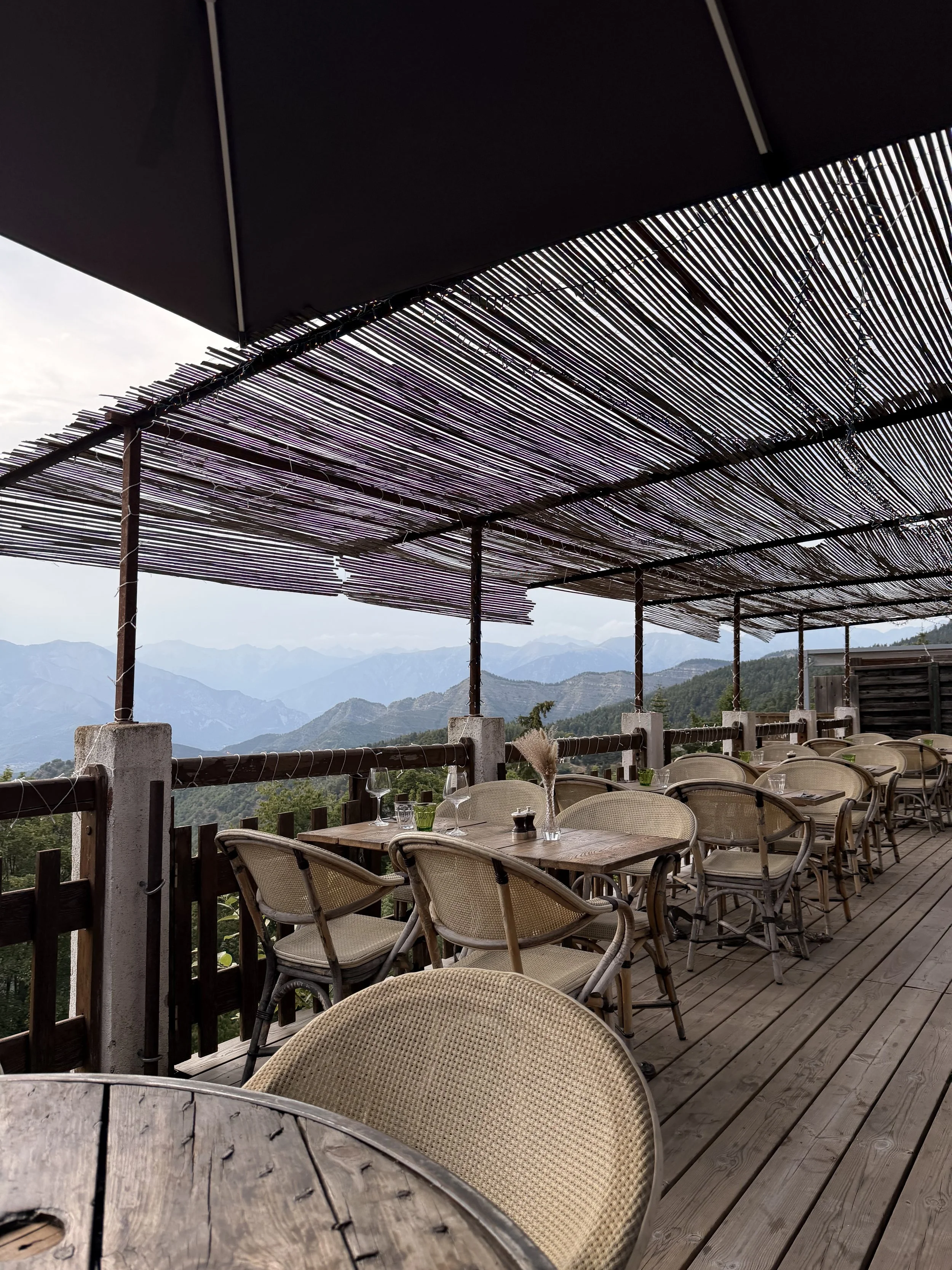 Le refuge de Peira Cava 