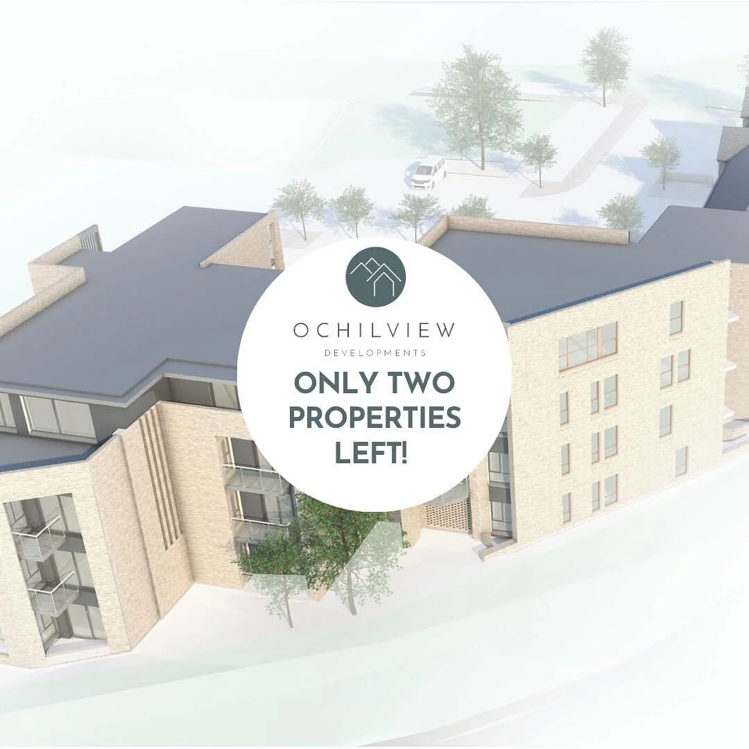 📣 Last Call 📣

Two luxury duplex penthouses remain at No1 Old Bellsdyke Road in Larbert. 

The Vorlich is set over two levels with two large glass balconies, one on each floor. Boasting an open plan kitchen, dining &amp; living area and three doubl
