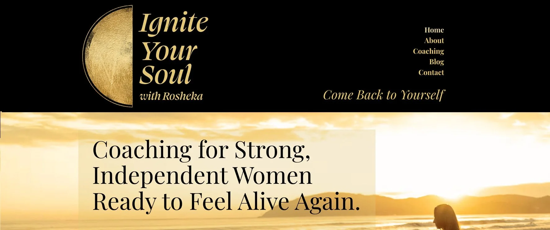 Brand, Website & Full Client Journey for a Life Coach
