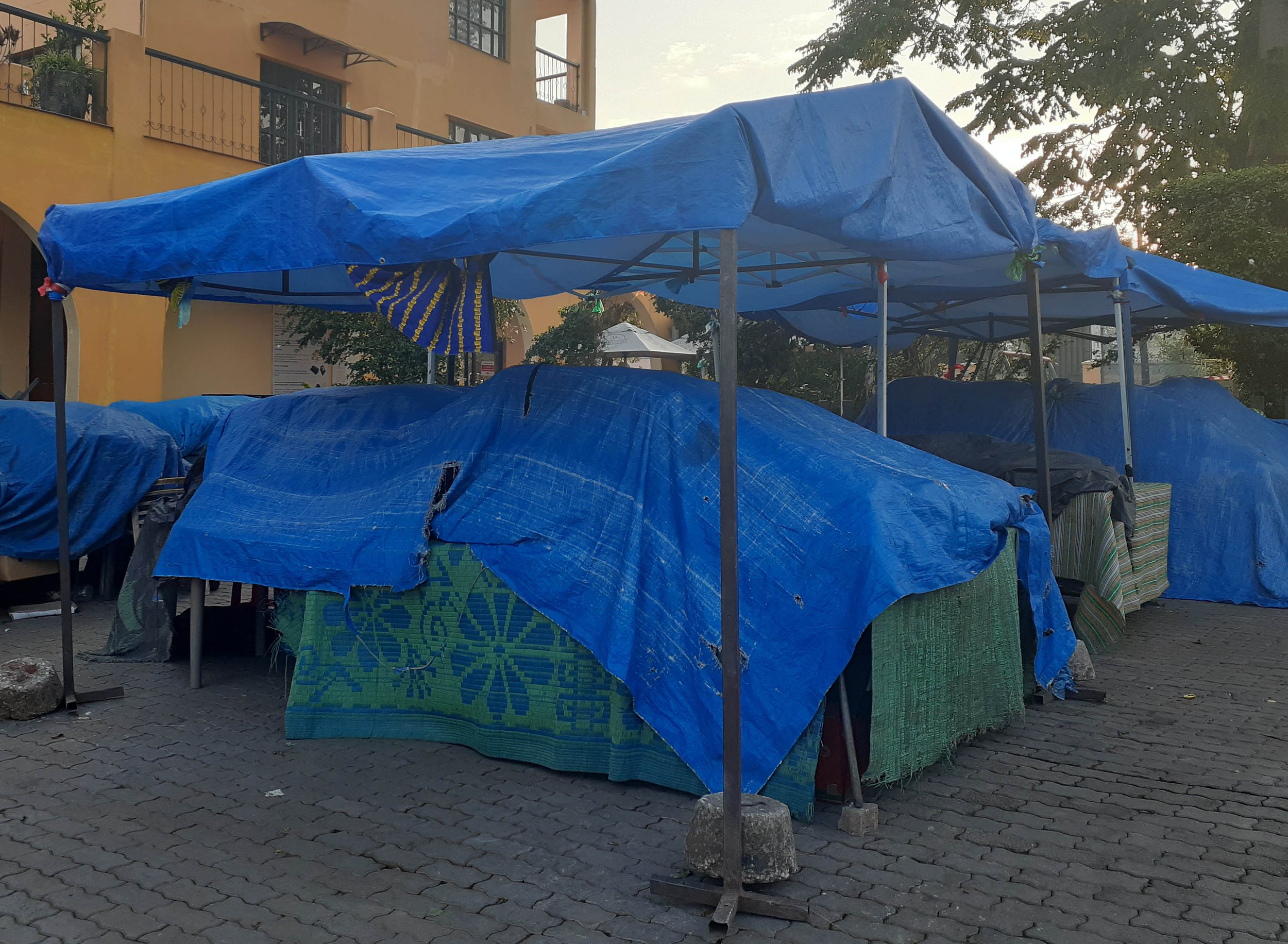 Nighttime closed market in Lusaka Zambia.jpg