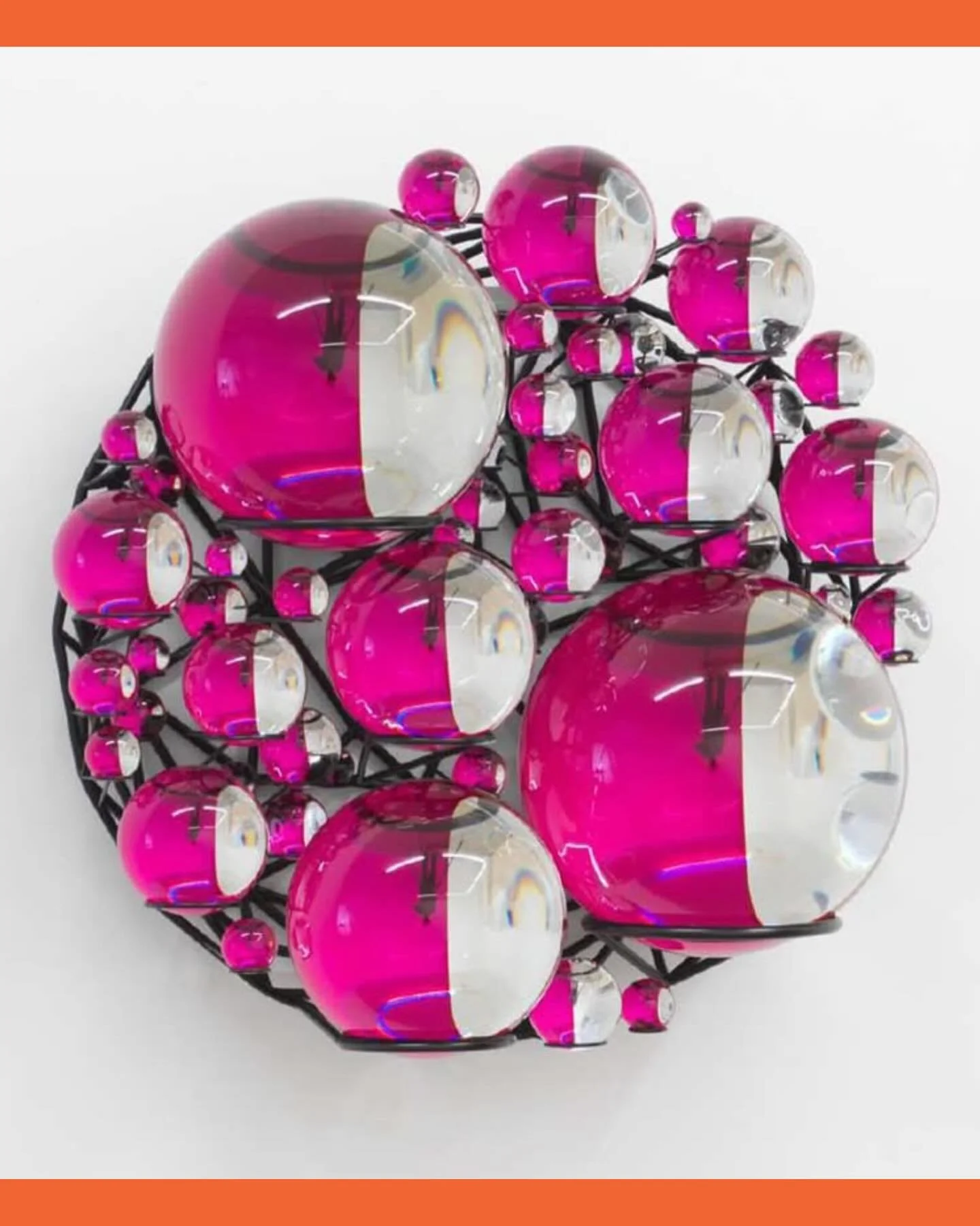 APAA member Patti Gilford (@pattigilfordfinearts) recently acquired &ldquo;Pink dewdrop assembly&rdquo; (2025) by Olafur Eliasson💗

For over twenty-five years, Eliasson has redefined how we experience art. His practice&mdash;spanning sculpture, inst