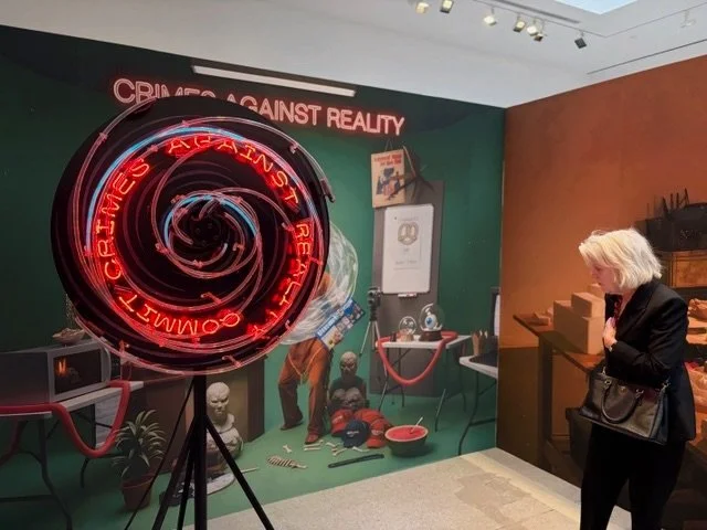 APAA members recently joined an intimate, members-only tour of Studio Visit at @hauserwirth &mdash; a curatorial project by artist and curator Josh Kline, developed in partnership with @performance.space.new.york.

The exhibition takes the artist&rsq