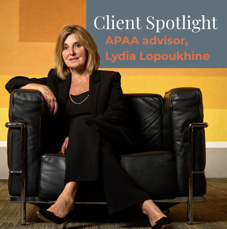 APAA Client Spotlight: Lydia Lopoukhine and the Art of Healthcare Environments