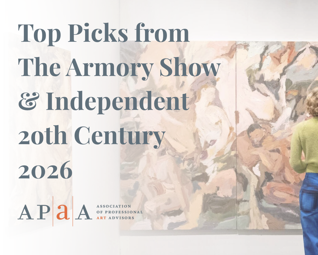 APAA’s Top Picks From The Armory Show and Independent 20th Century