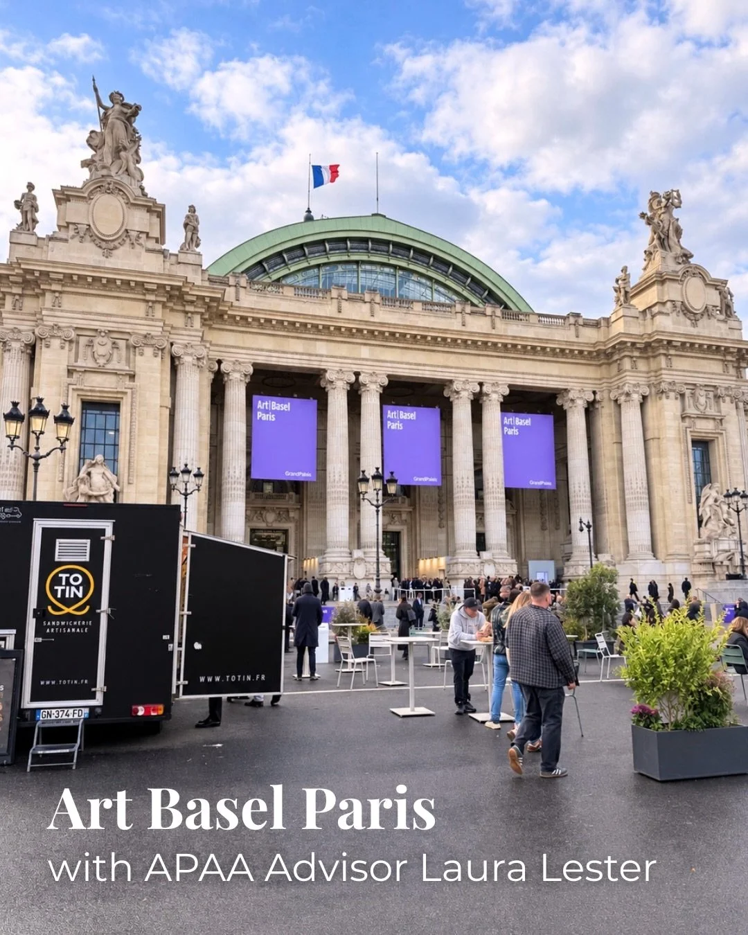 APAA executive member Laura Lester (@lesterfineart) shares her perspective from @artbasel Paris at @le_grand_palais.

&ldquo;Art Basel Paris is always one of the highlights of my fall, and an incredible opportunity to connect with European galleries 